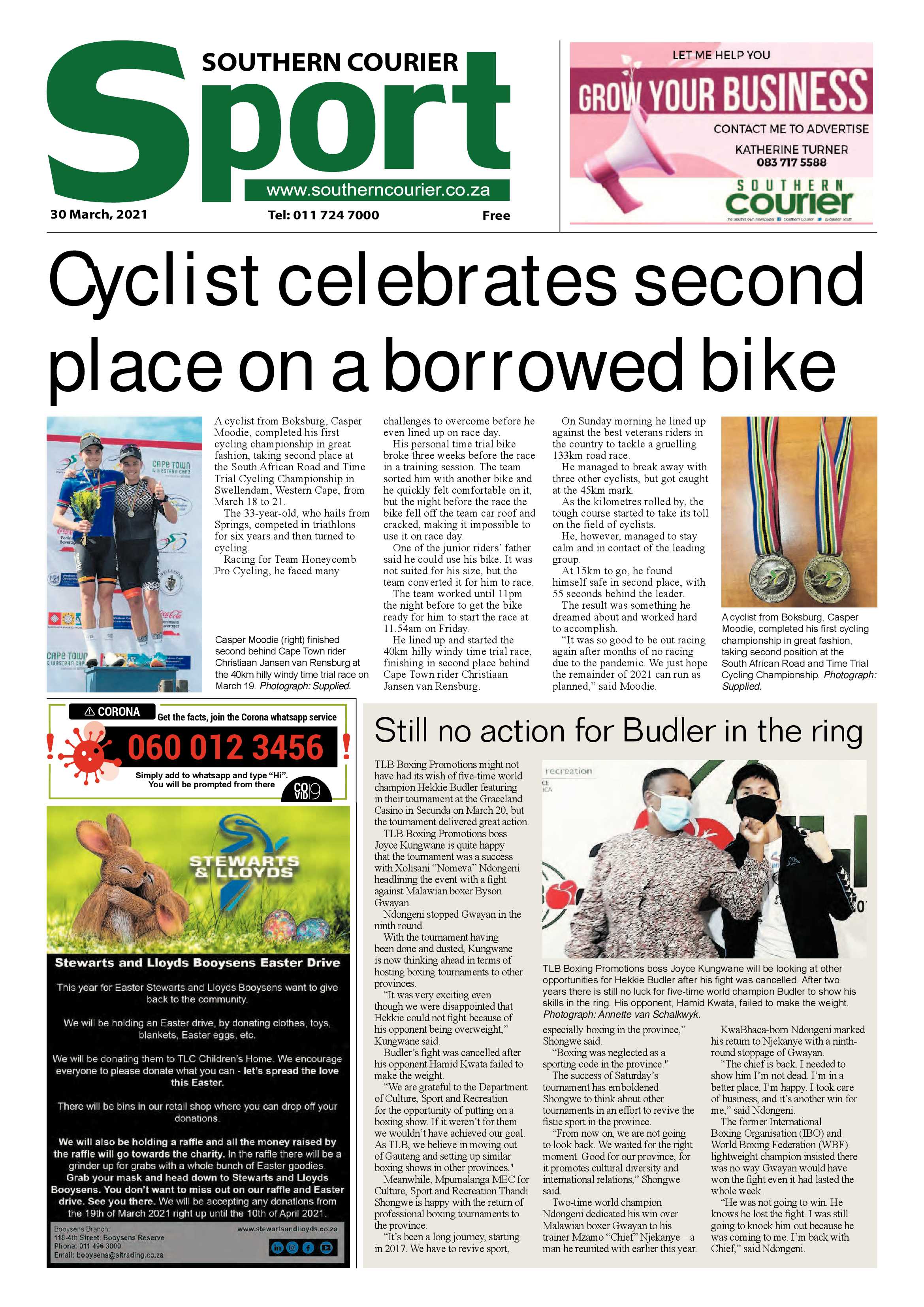 Southern Courier 30 March 2021 page 16