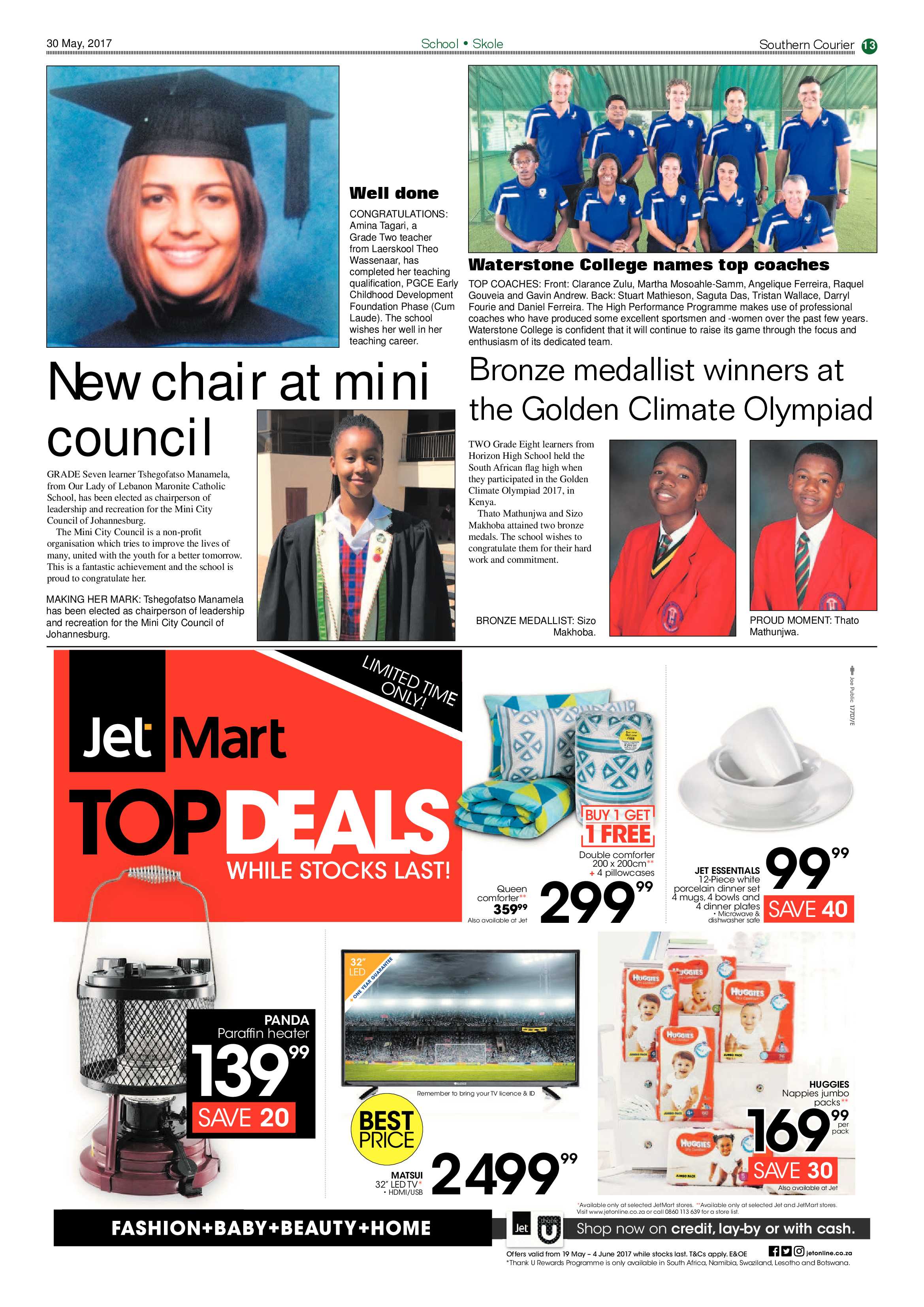 Southern Courier 30 May 2017 page 13