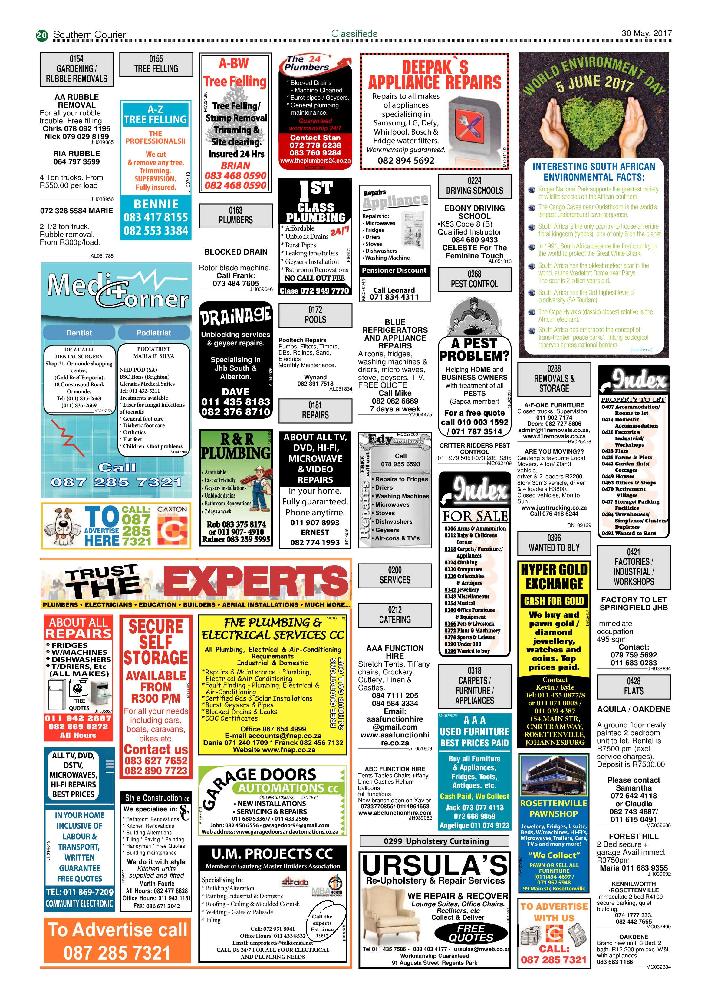Southern Courier 30 May 2017 page 20