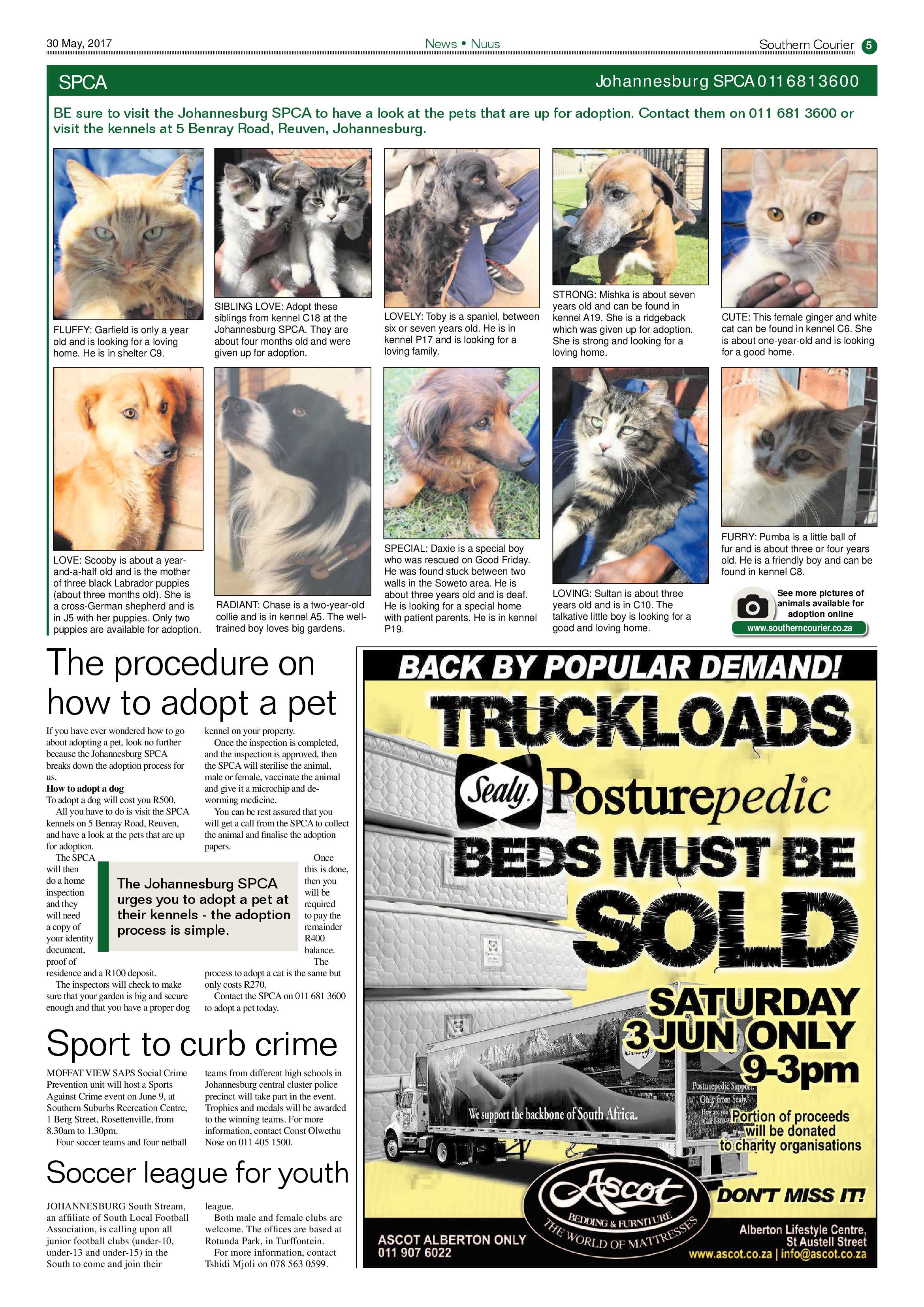 Southern Courier 30 May 2017 page 5