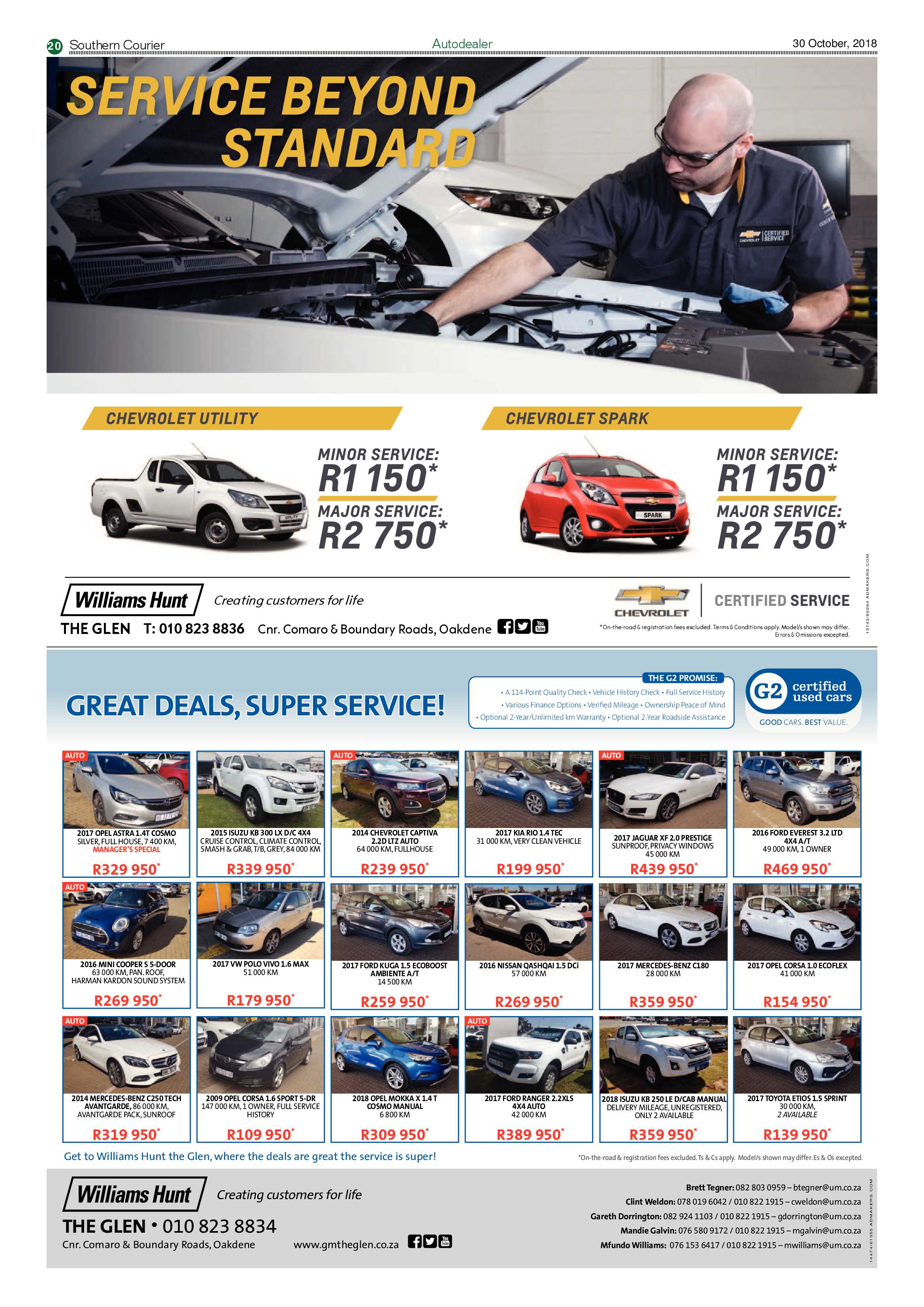 Southern Courier 30 October 2018 page 20
