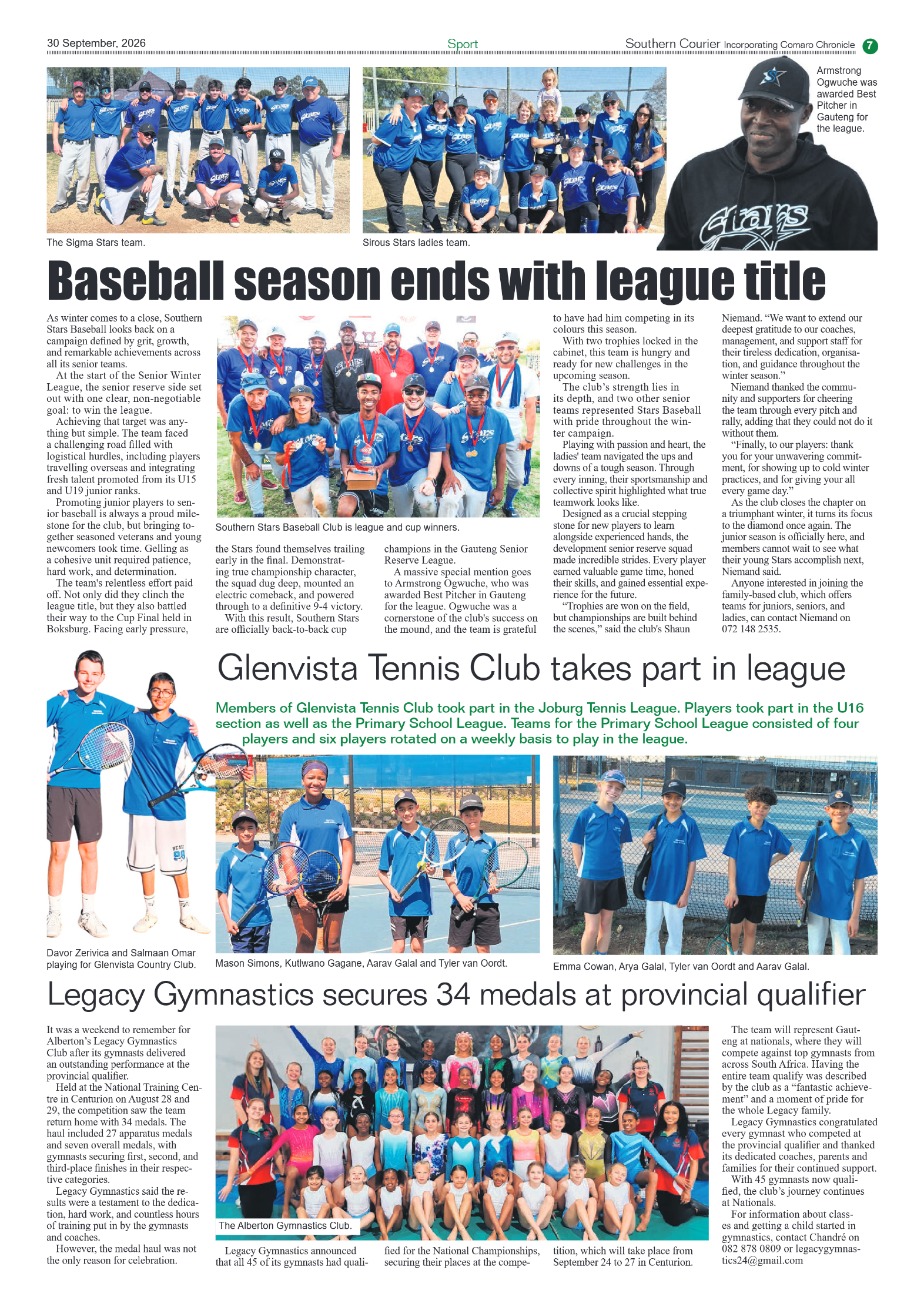 Southern Courier 30 September 2026 page 7