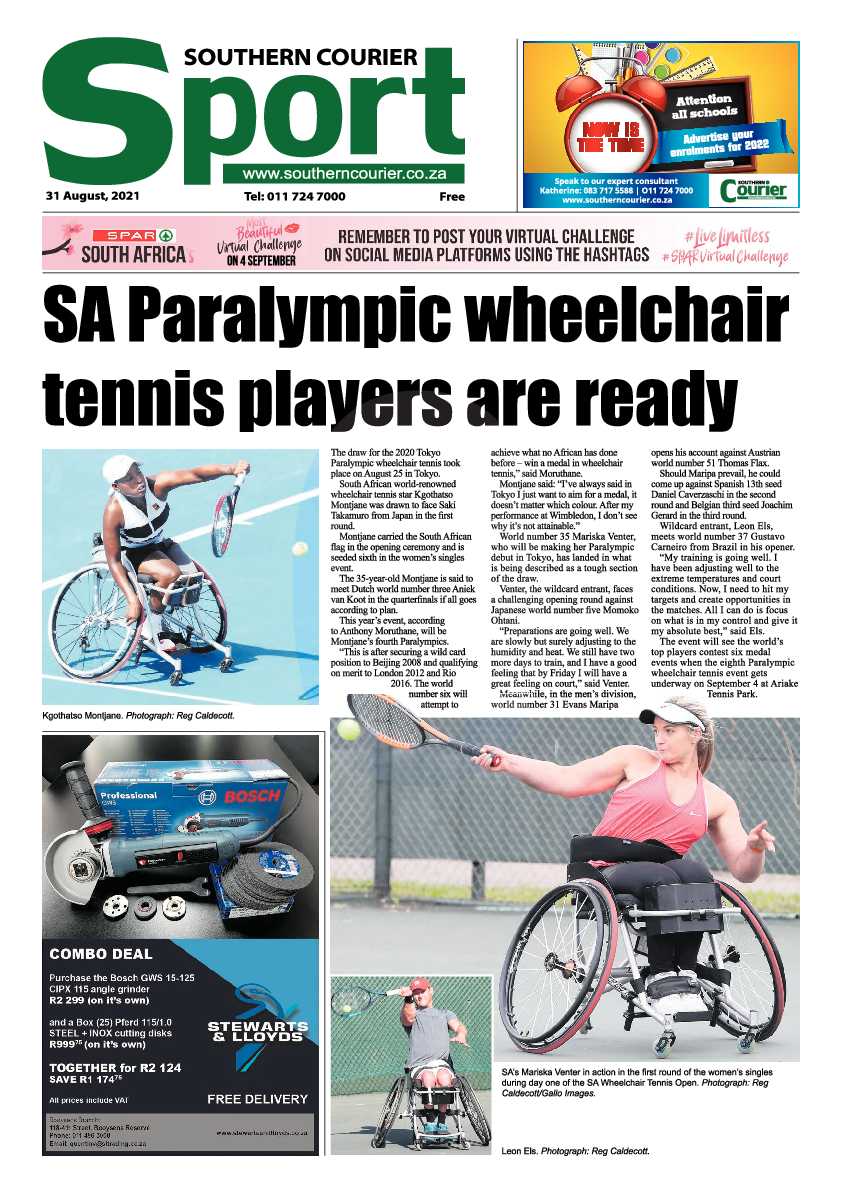 Southern Courier 31 August 2021 page 12