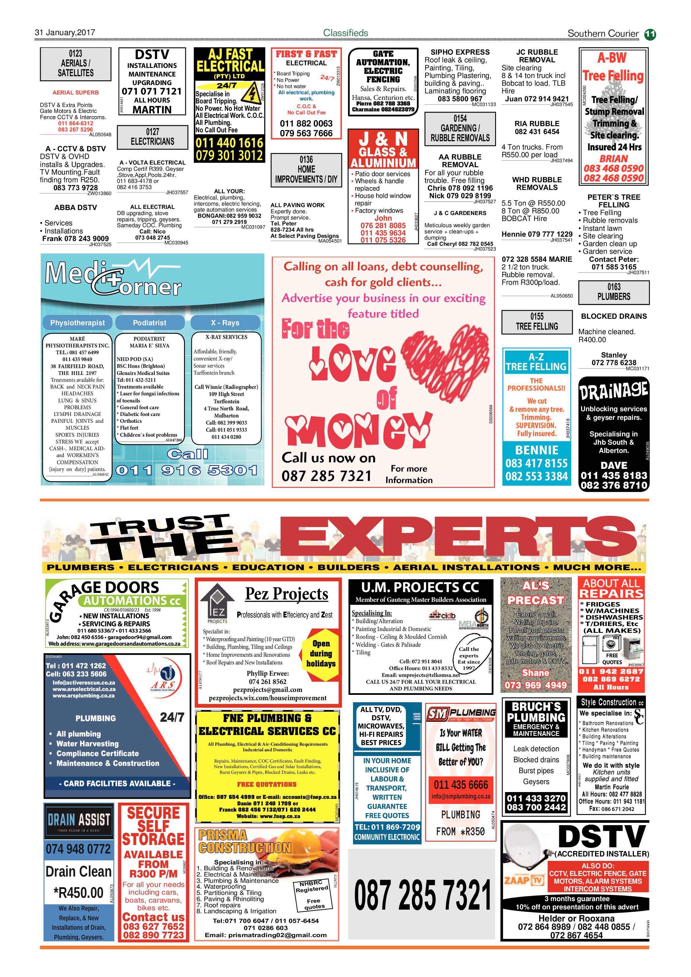 Southern Courier 31 January 2017 page 11