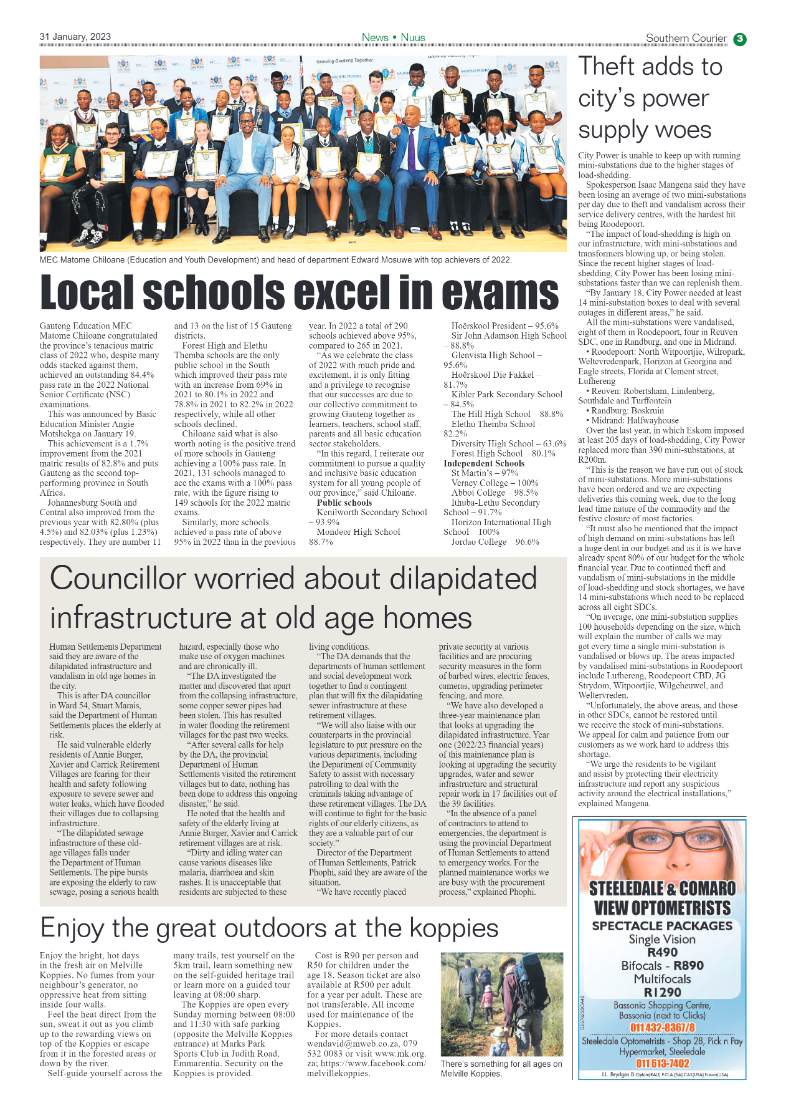 Southern Courier 31 January 2023 page 3