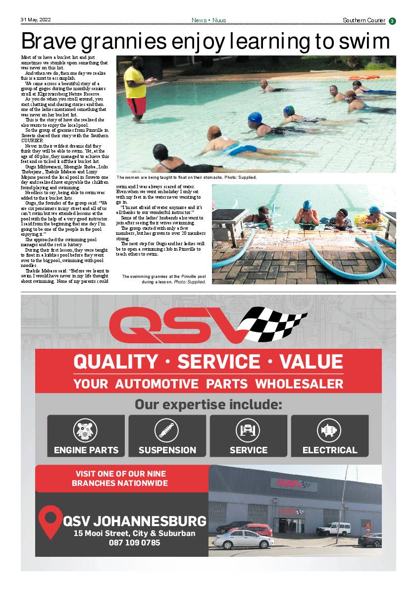 Southern Courier 31 May 2022 page 3