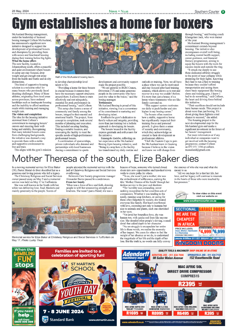 Southern Courier 31 May 2024 page 3