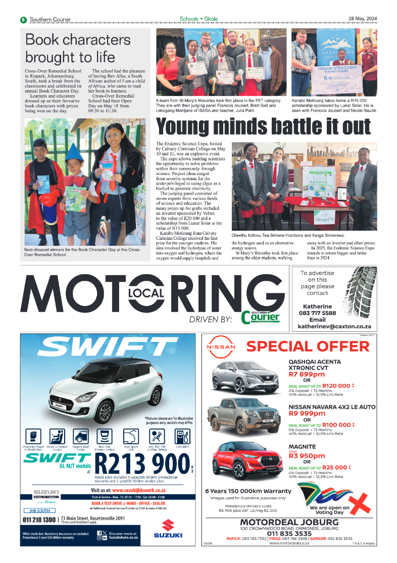Southern Courier 31 May 2024 page 6