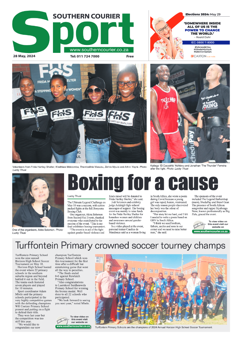 Southern Courier 31 May 2024 page 8