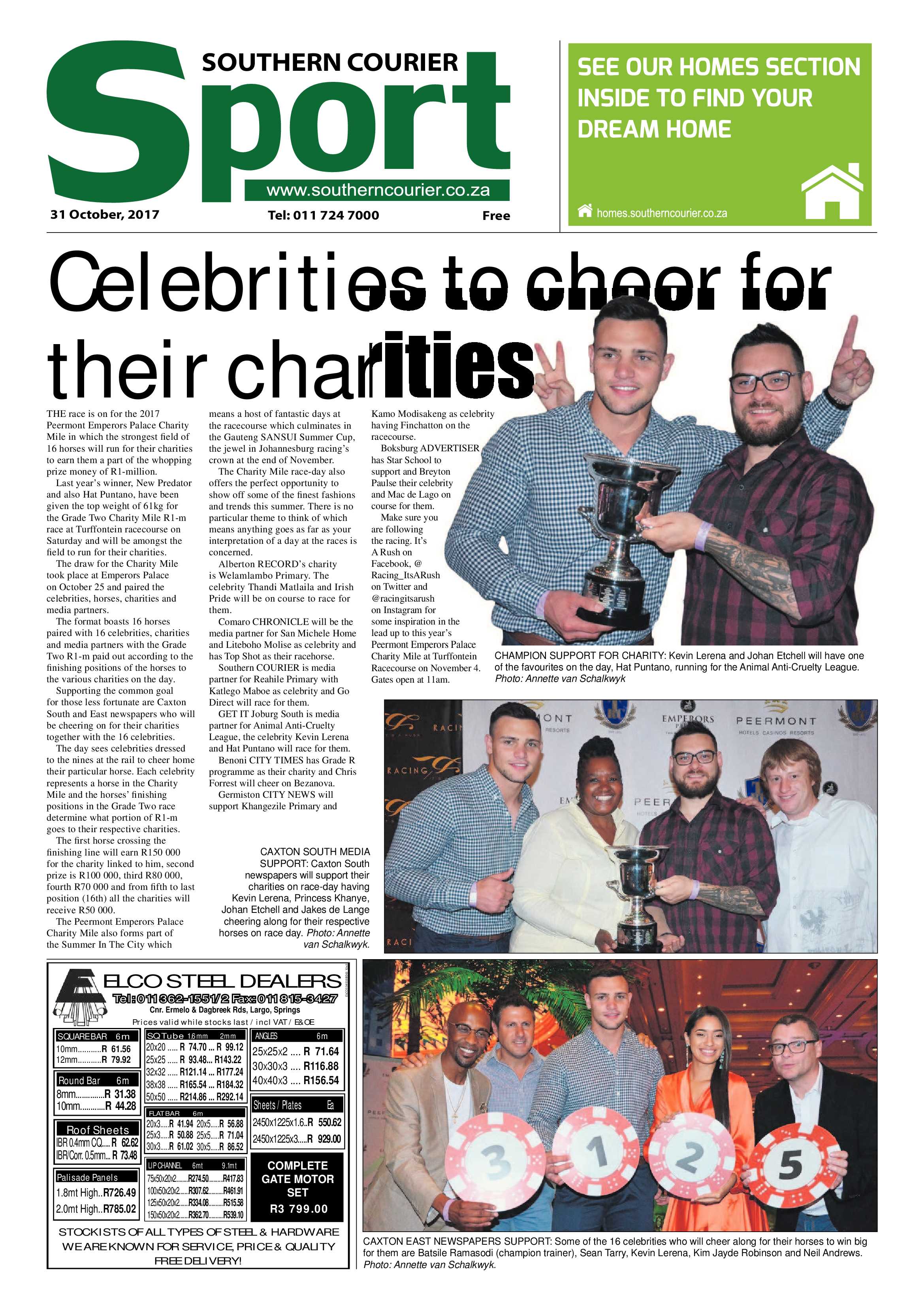 Southern Courier 31 October 2017 page 20
