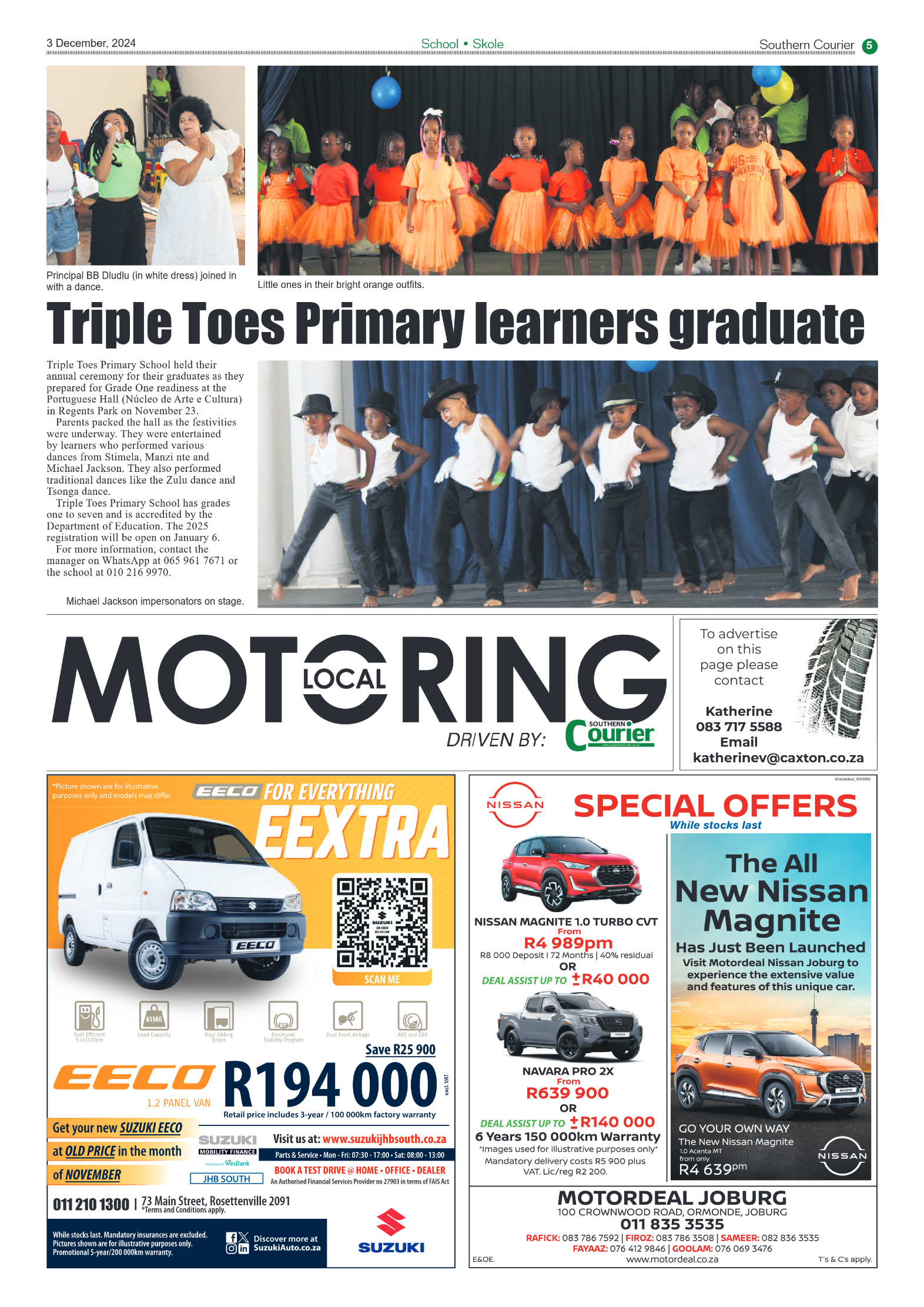 Southern Courier 3 December 2024 page 5