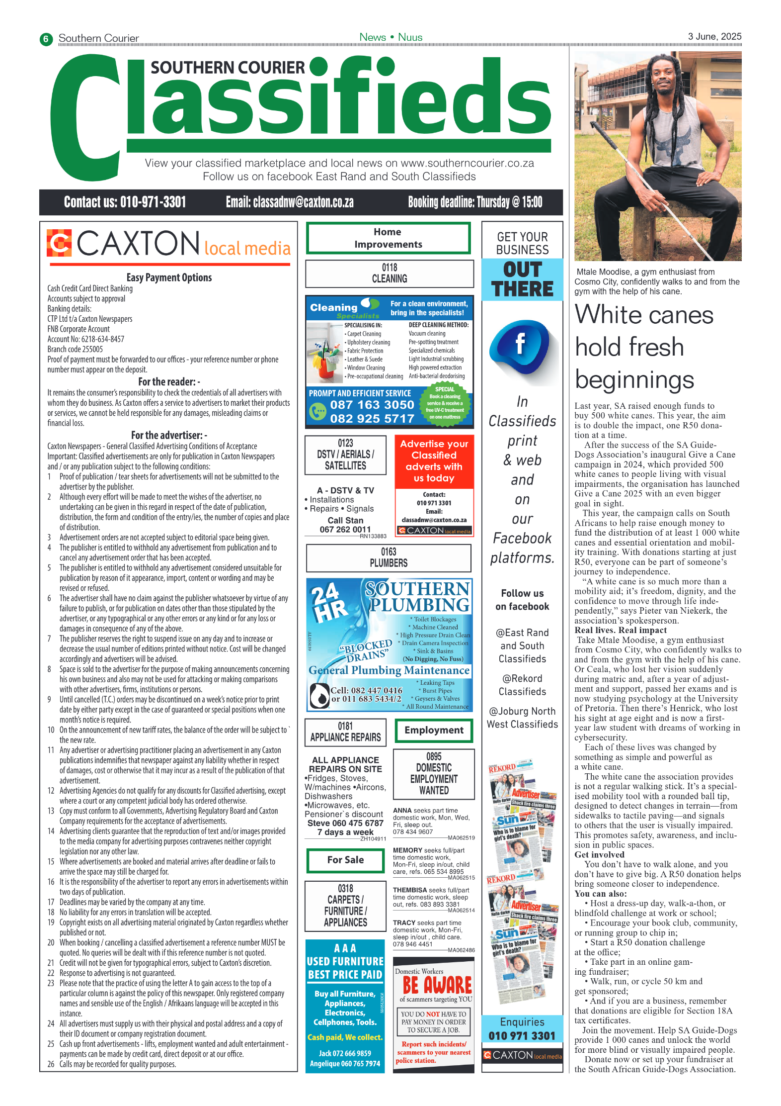 Southern Courier 3 June 2025 page 6