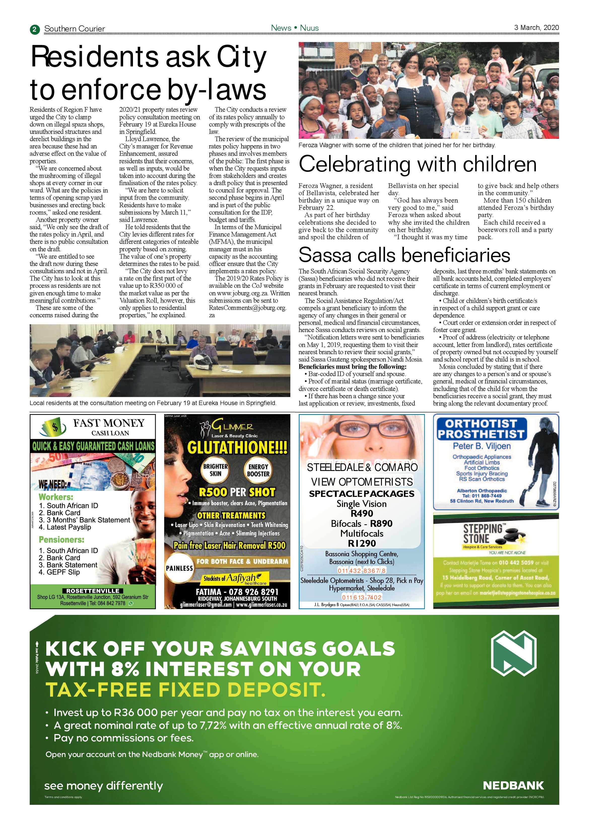 Southern Courier 3 March 2020 page 2