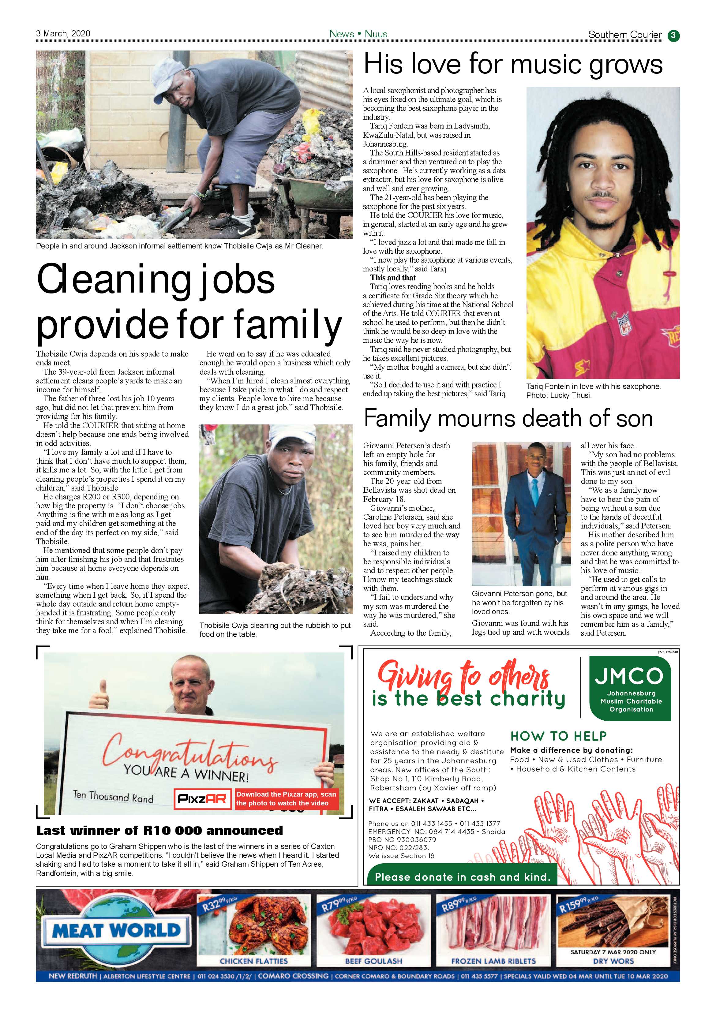 Southern Courier 3 March 2020 page 3