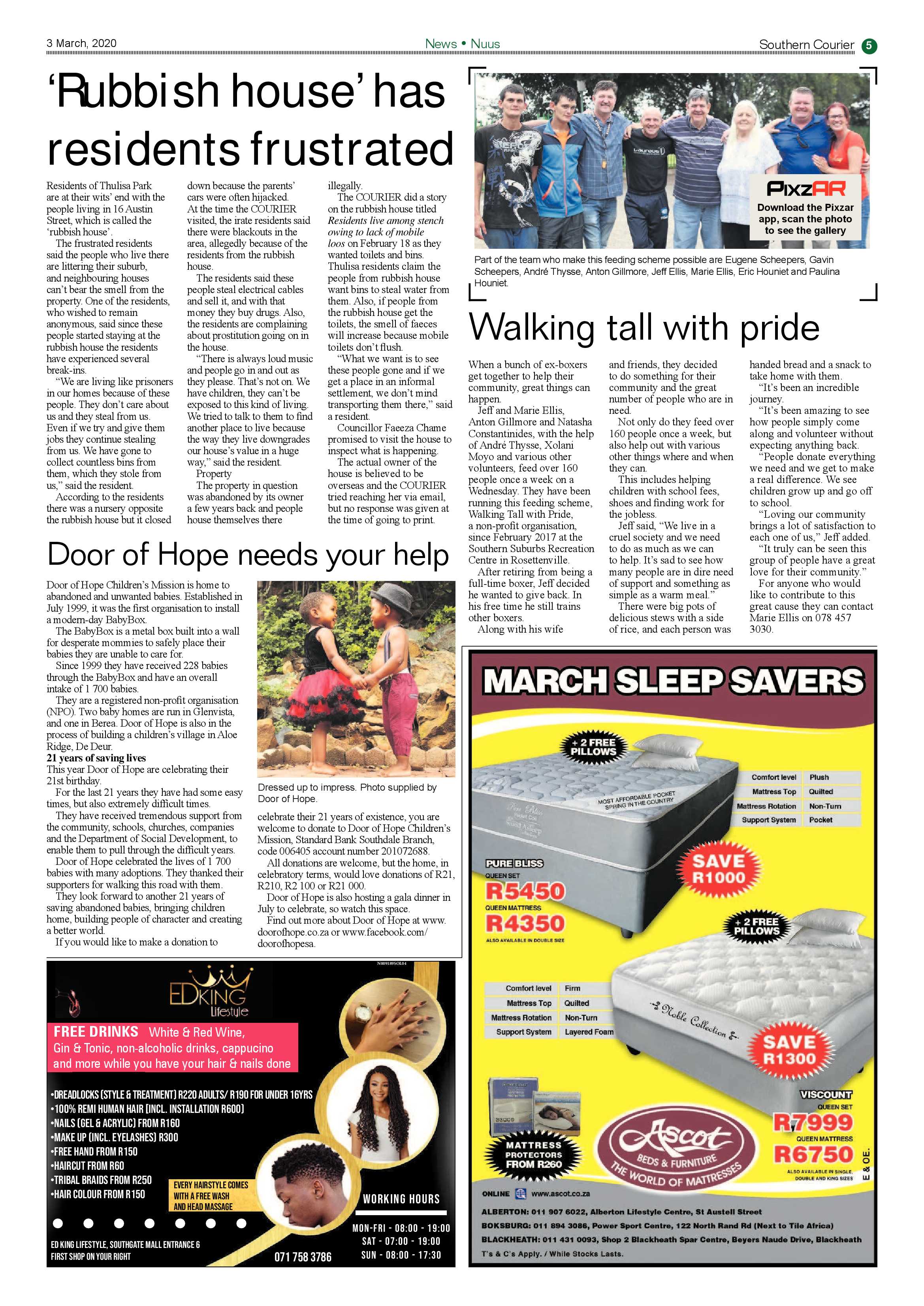 Southern Courier 3 March 2020 page 5