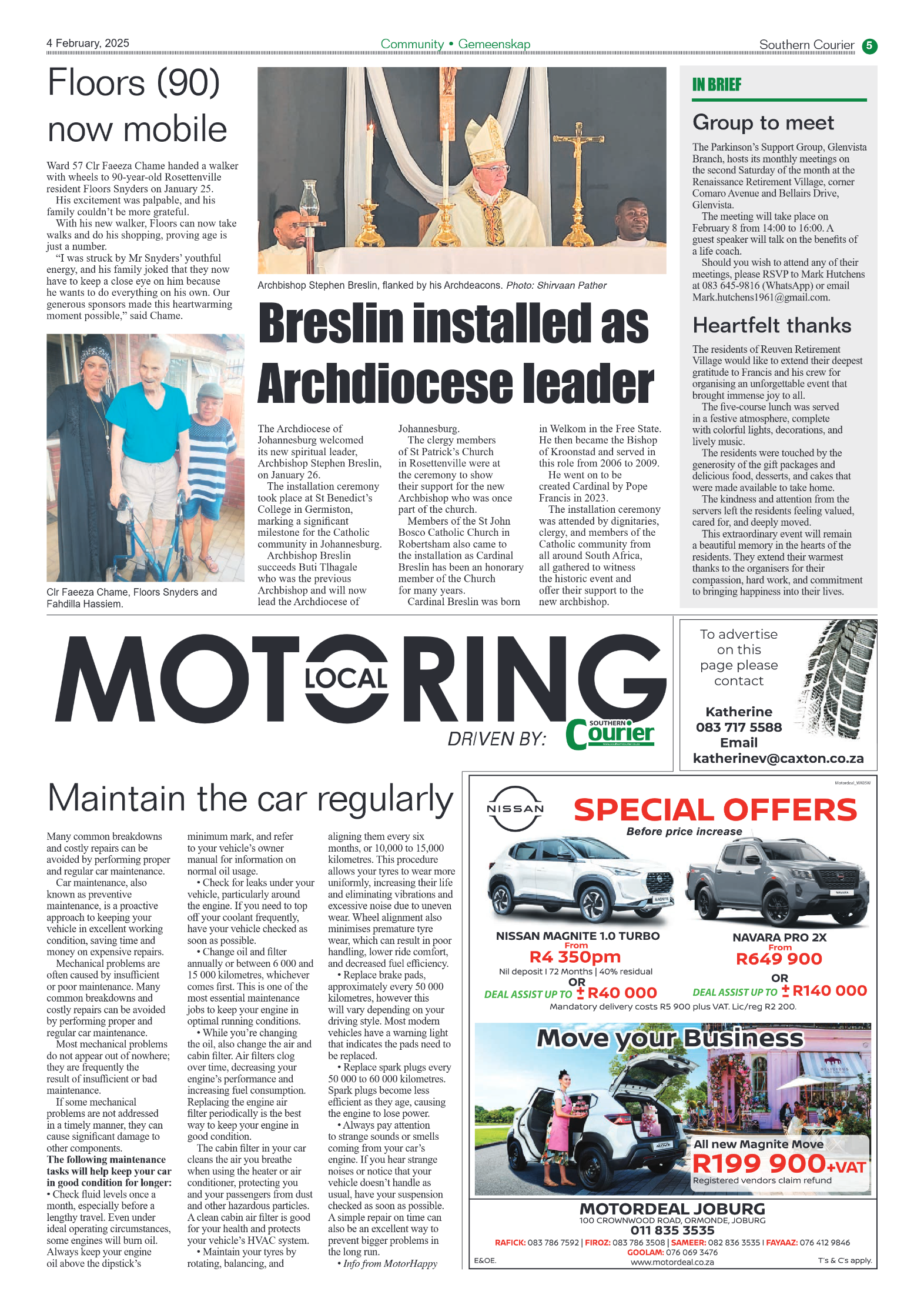 Southern Courier 4 February 2025 page 5