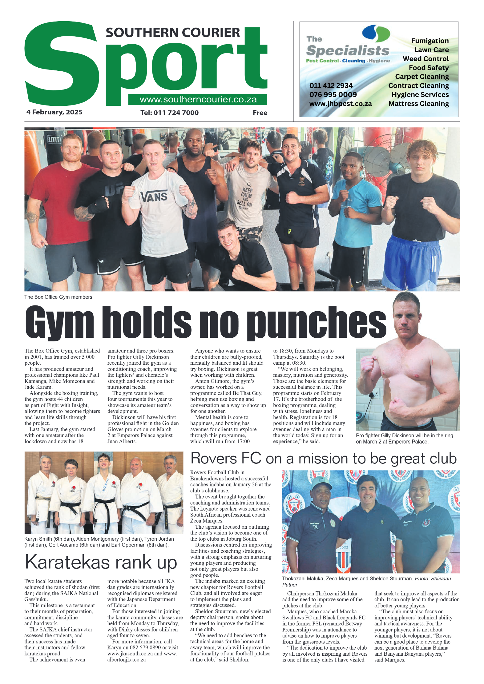 Southern Courier 4 February 2025 page 8