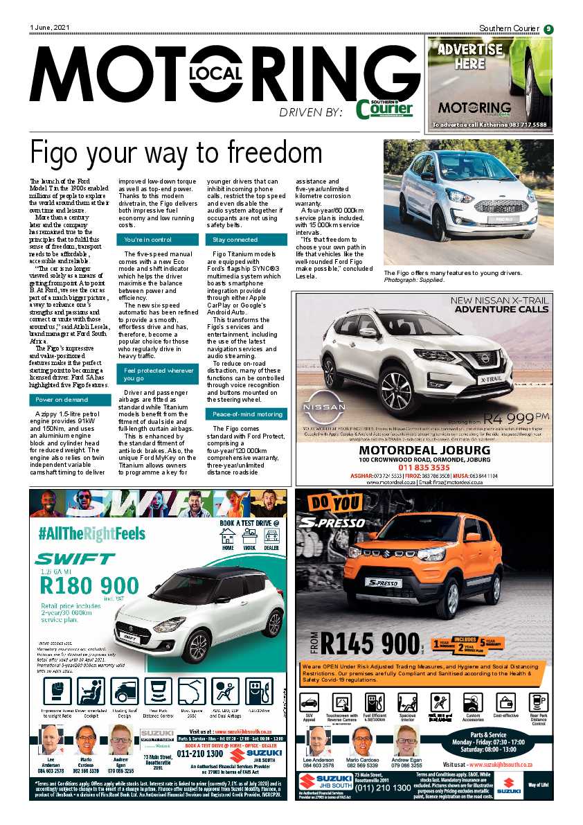 Southern Courier 4 June 2021 page 9