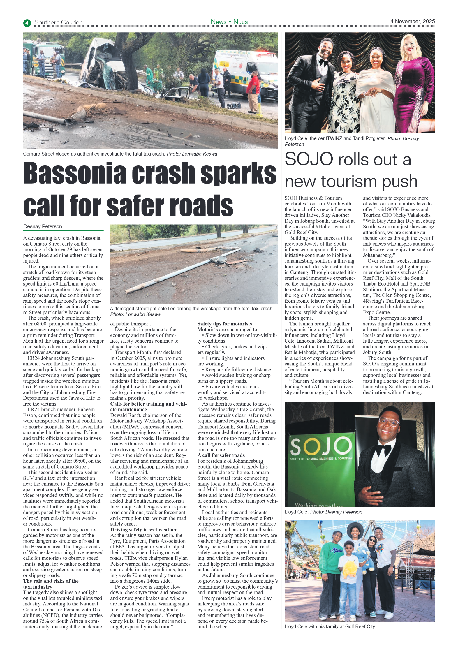 Southern Courier 4 November 2025 page 4
