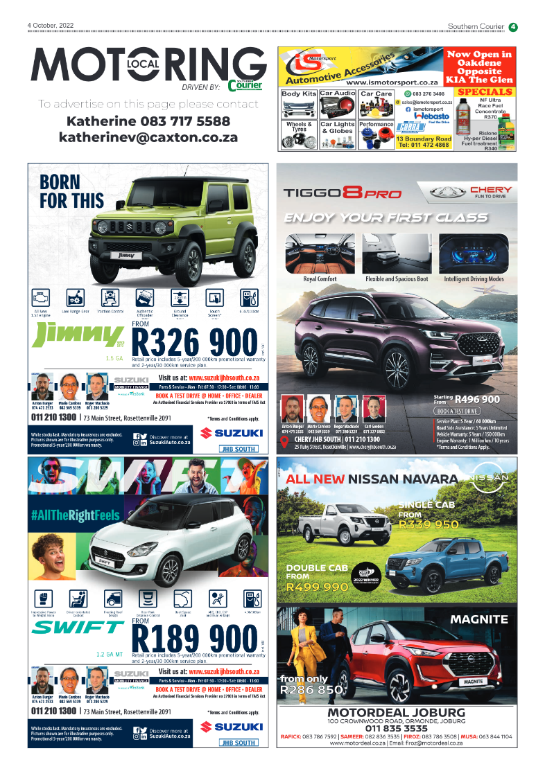 Southern Courier 4 October 2022 page 4
