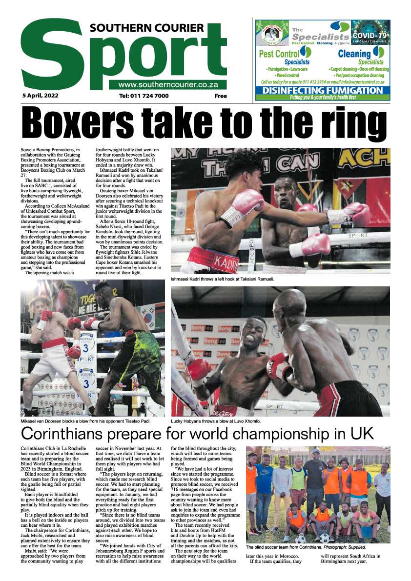 Southern Courier 5 April 2022 page 12