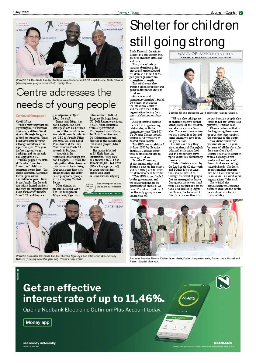 Southern Courier 5 July 2022 page 3