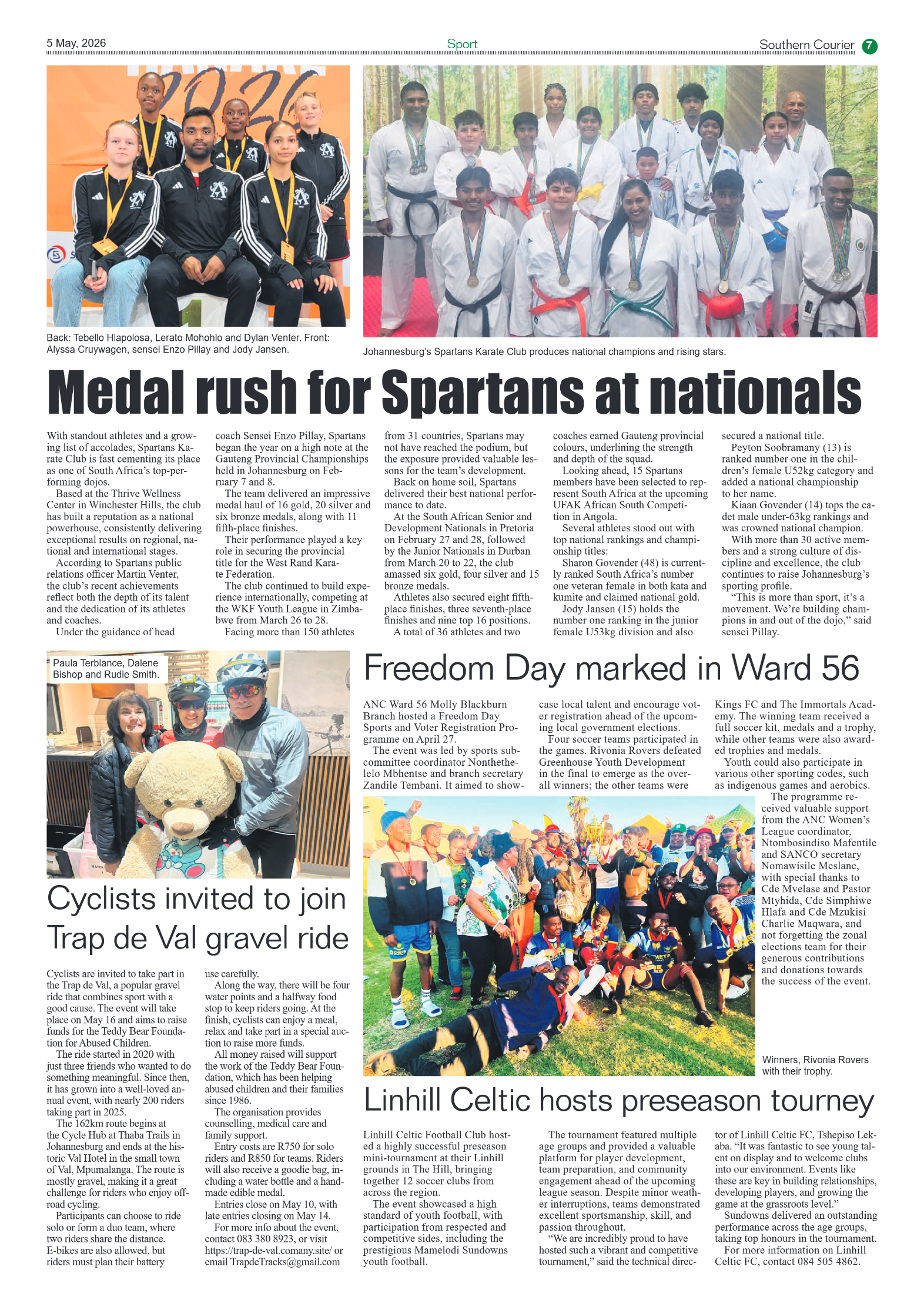 Southern Courier 5 May 2026 page 7
