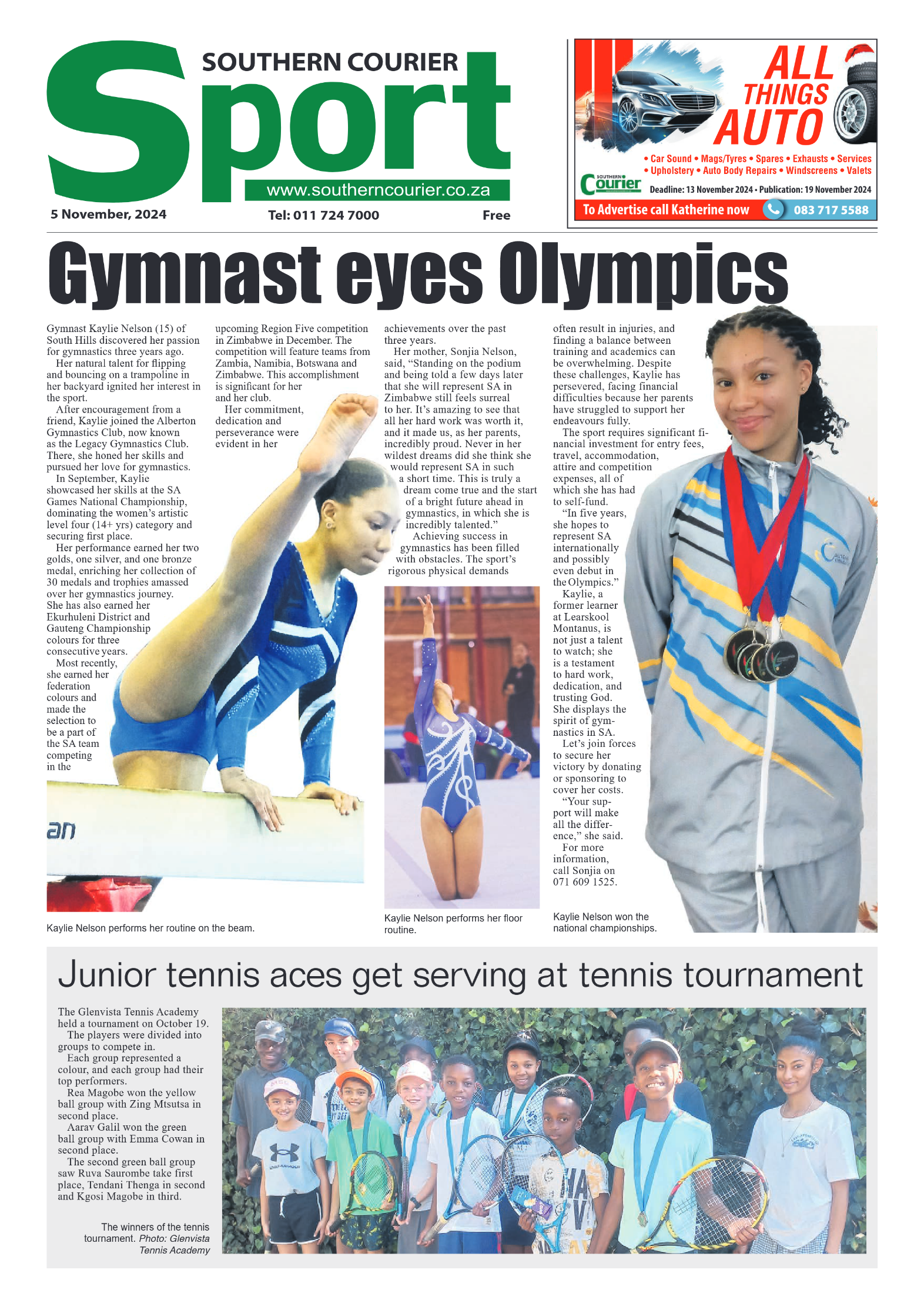 Southern Courier 5 November 2024 page 8