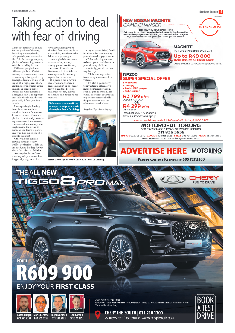 Southern Courier 5 September 2023 page 9