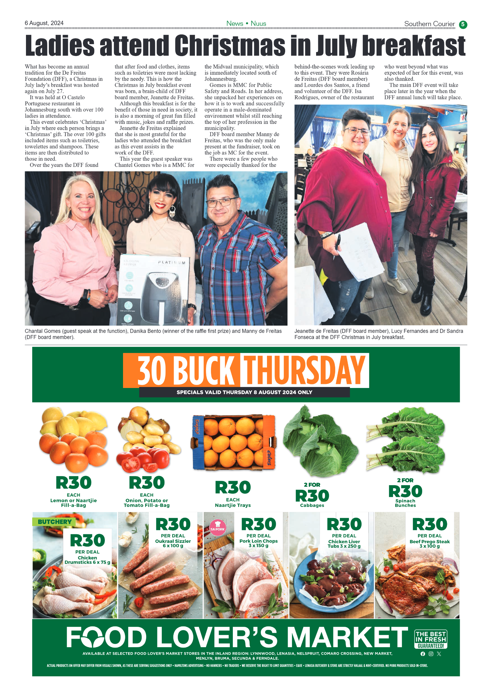 Southern Courier 6 August 2024 page 5