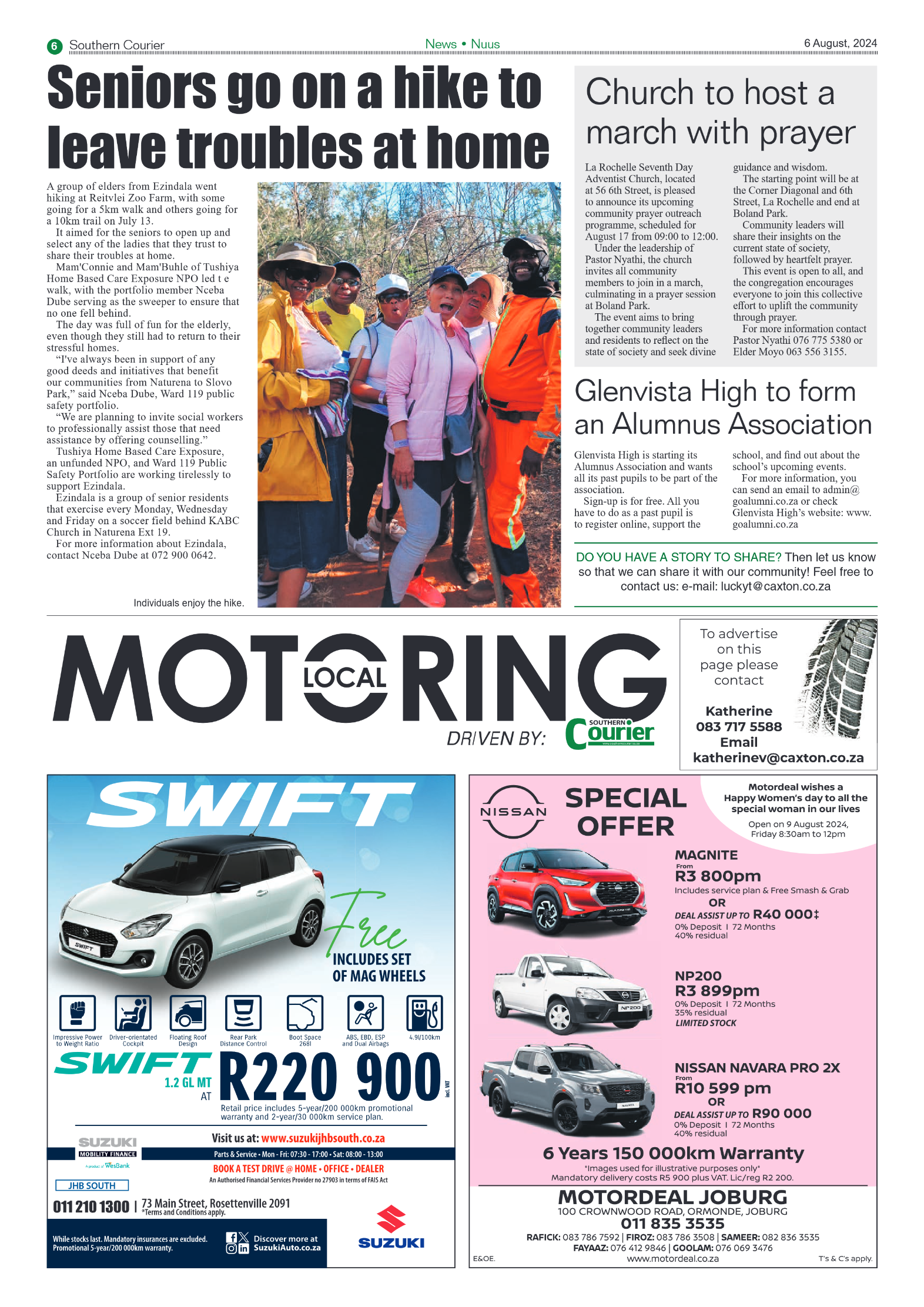 Southern Courier 6 August 2024 page 6