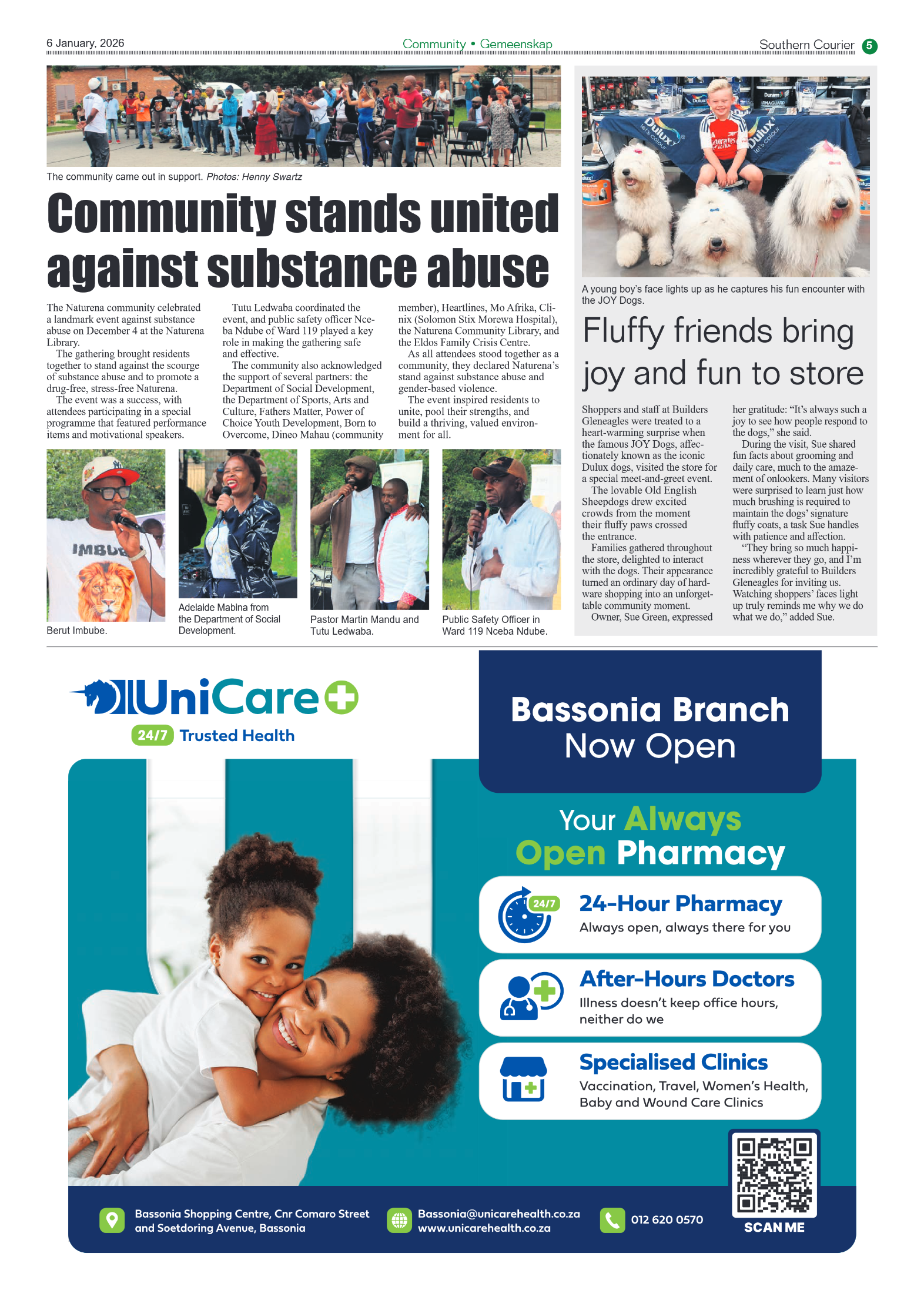 Southern Courier 6 January 2026 page 5