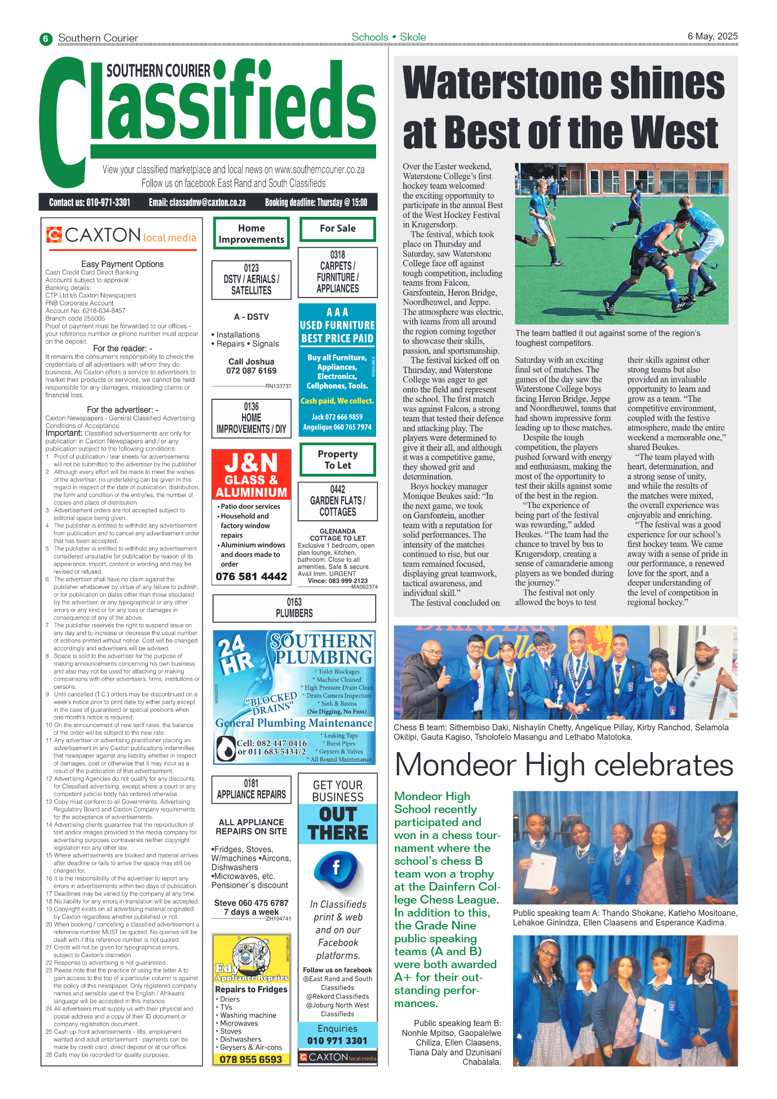 Southern Courier 6 May 2025 page 6