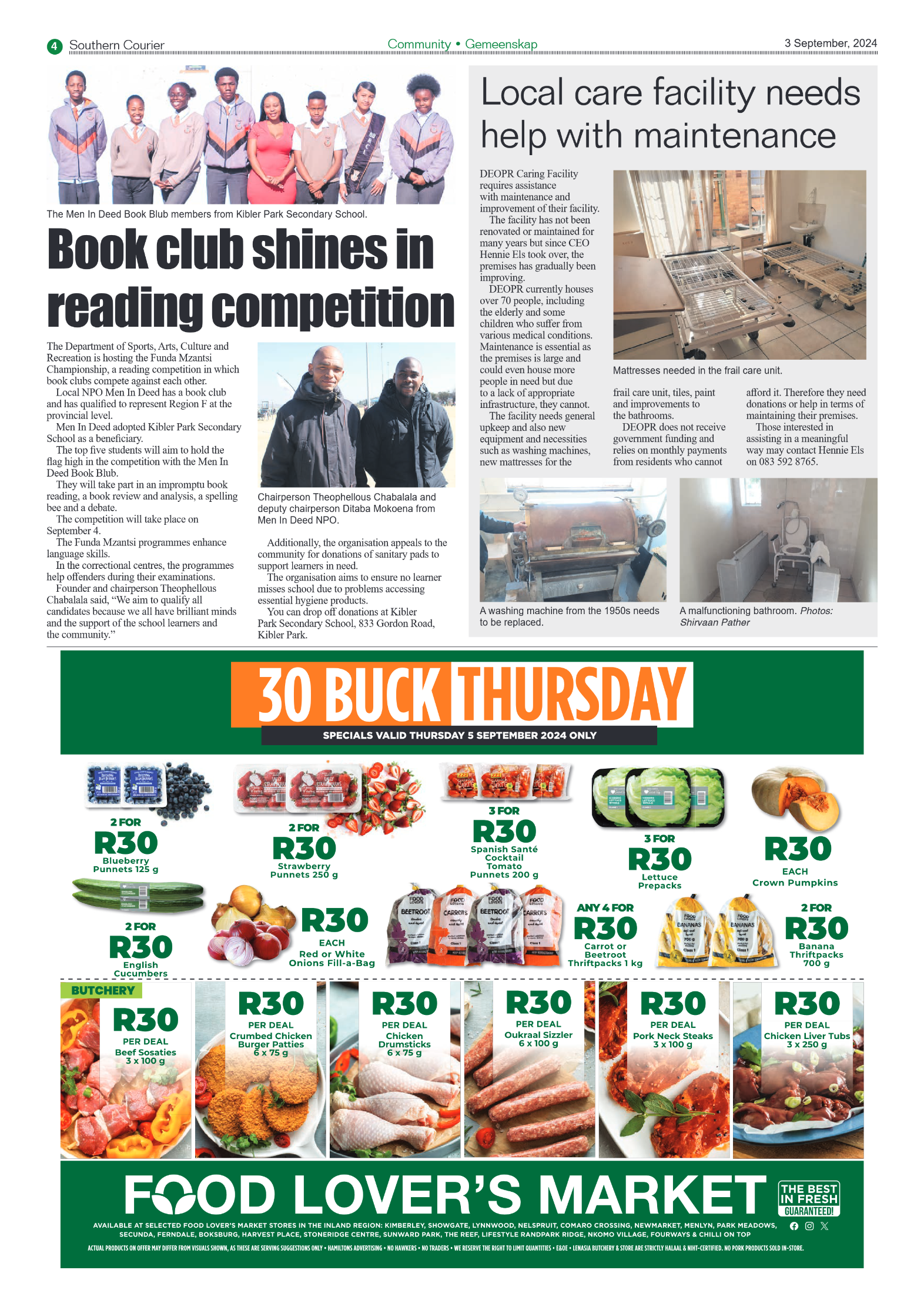 Southern Courier 6 September 2024 page 4