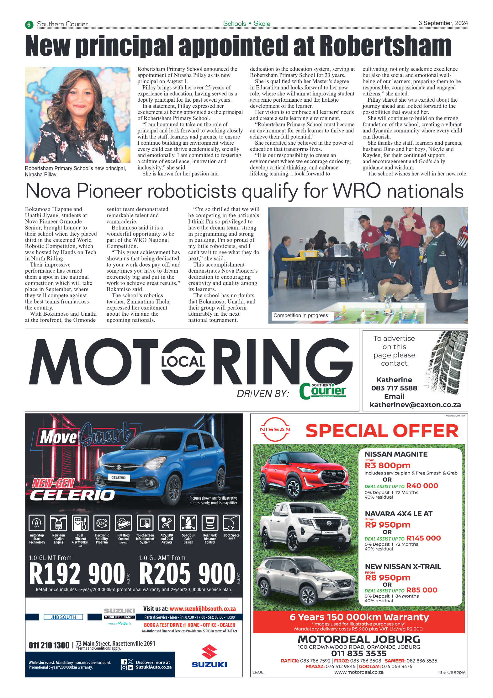 Southern Courier 6 September 2024 page 6