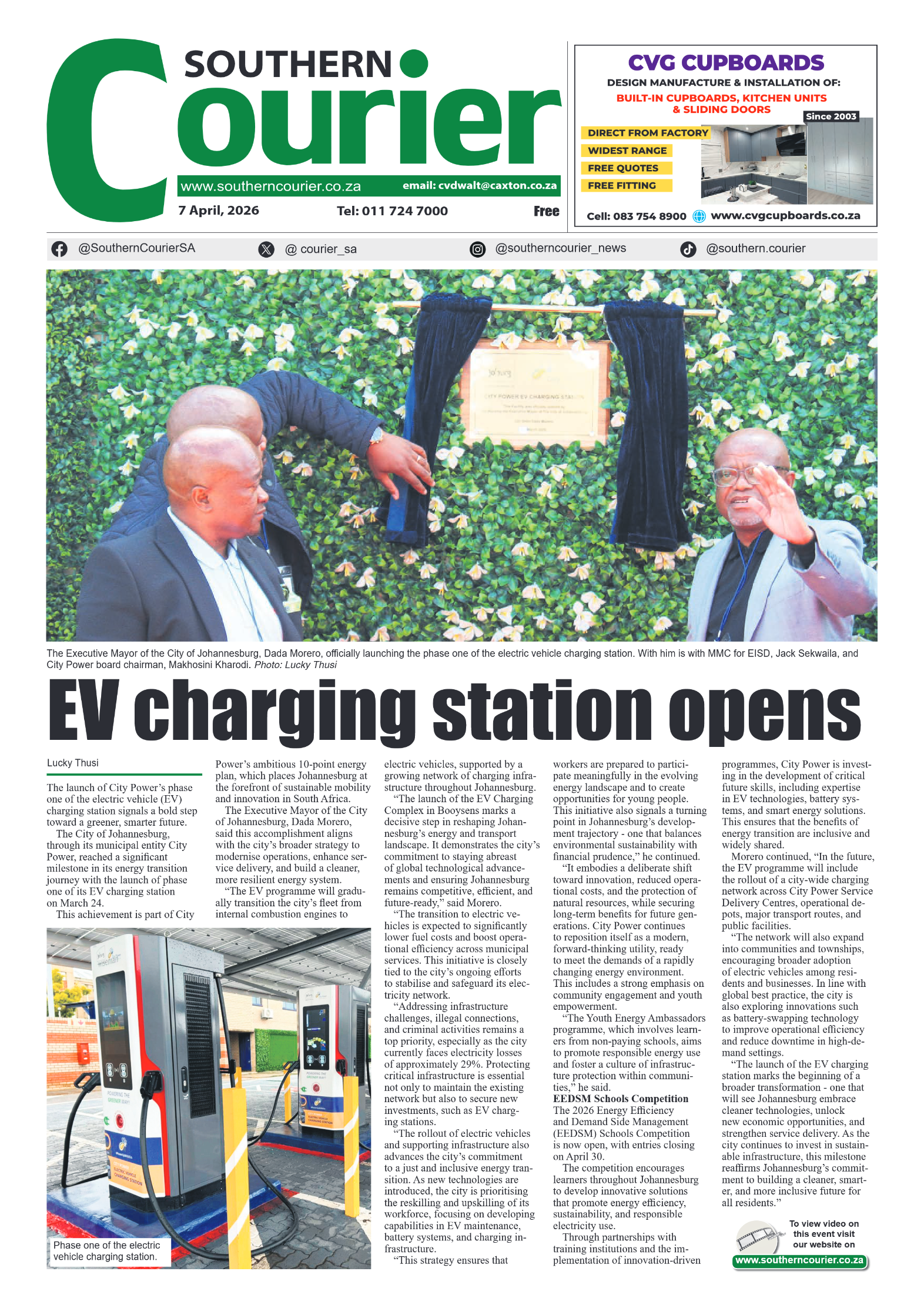 Southern Courier 7 April 2026 page 3