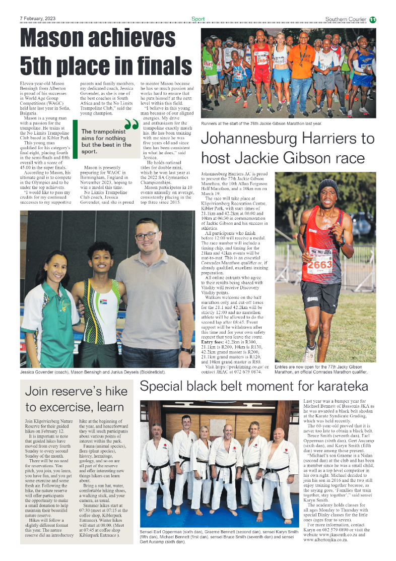 Southern Courier 7 Feb 2023 page 11