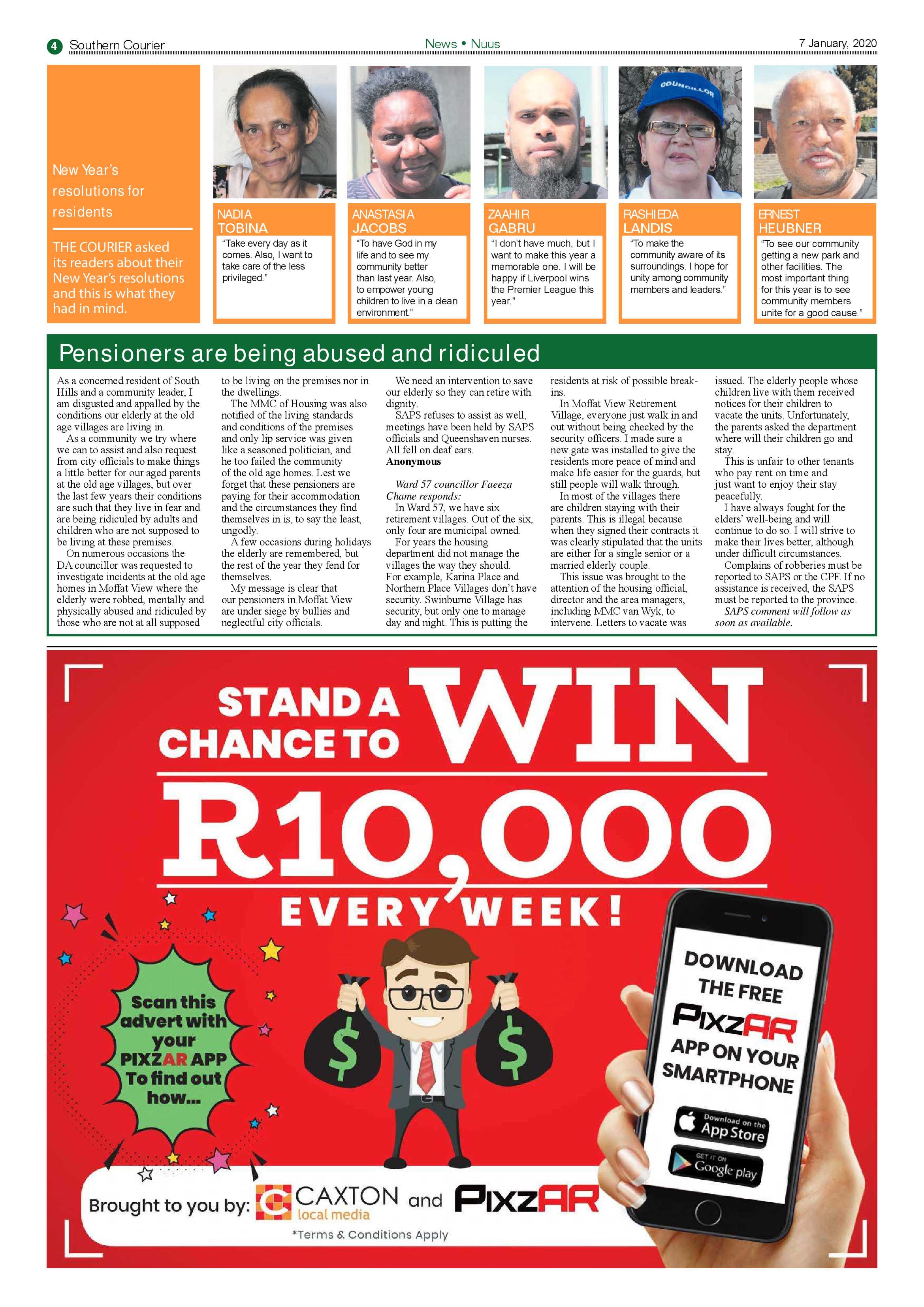 Southern Courier 7 January 2020 page 4