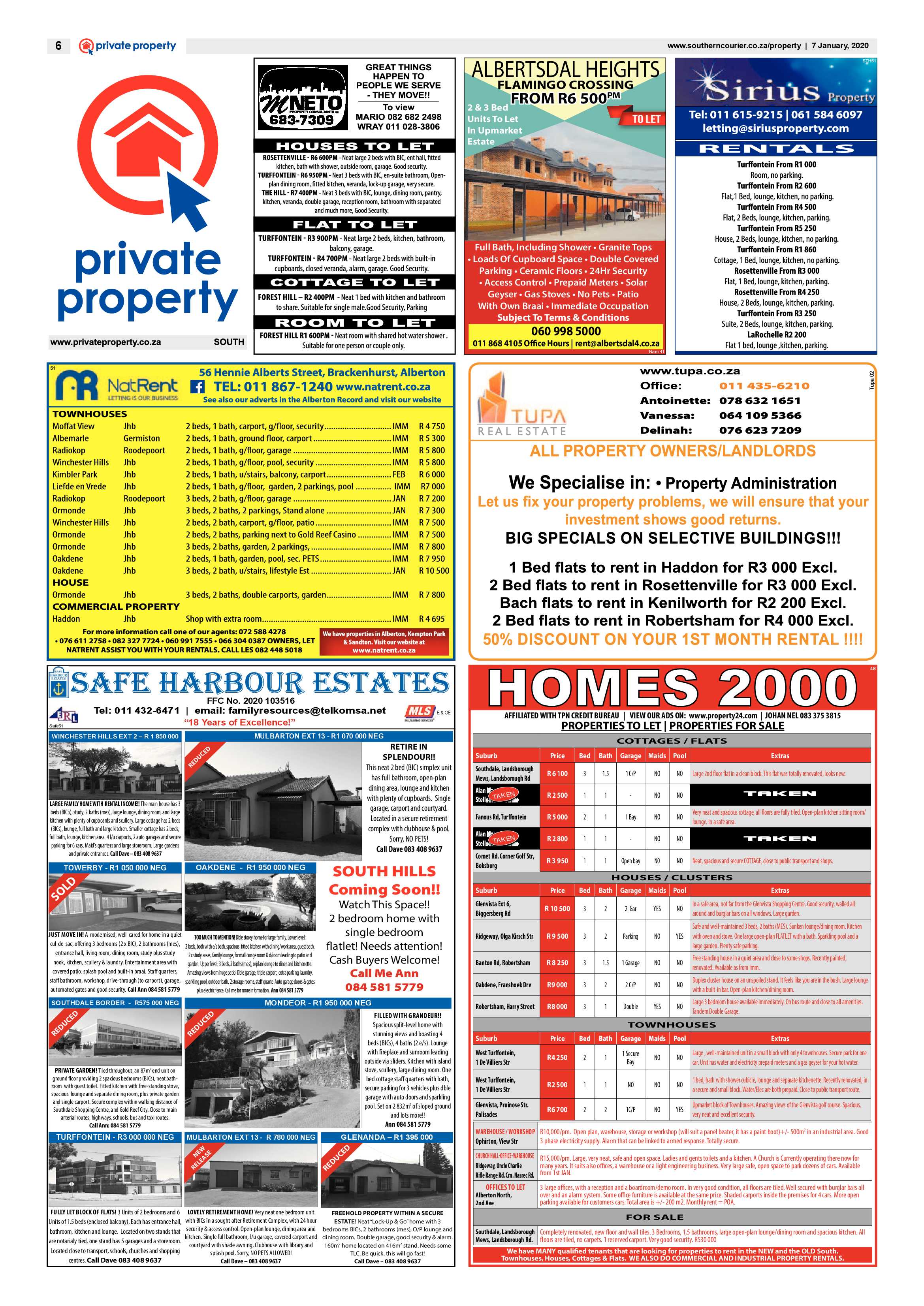 Southern Courier 7 January 2020 page 6