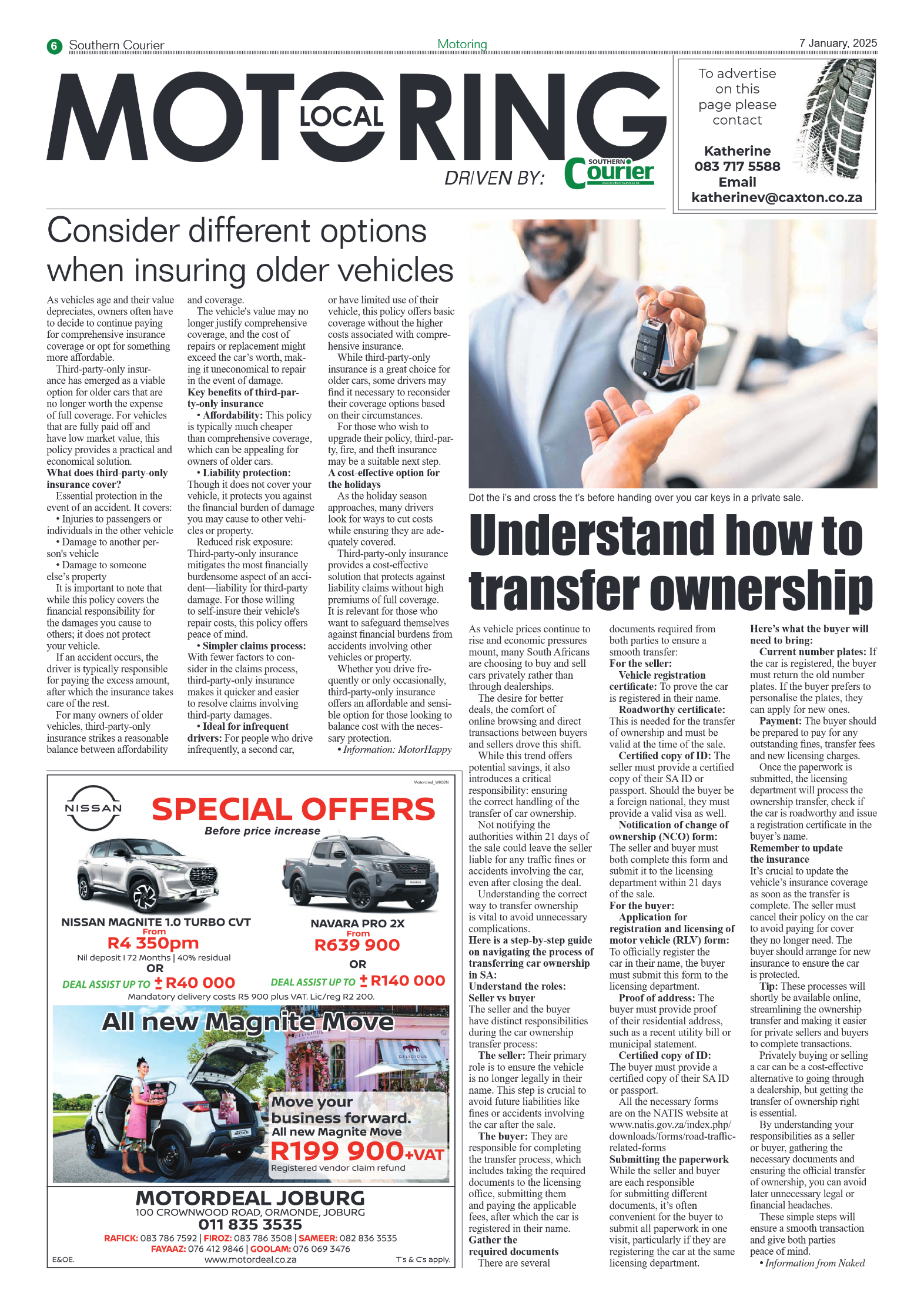 Southern Courier 7 January 2025 page 6
