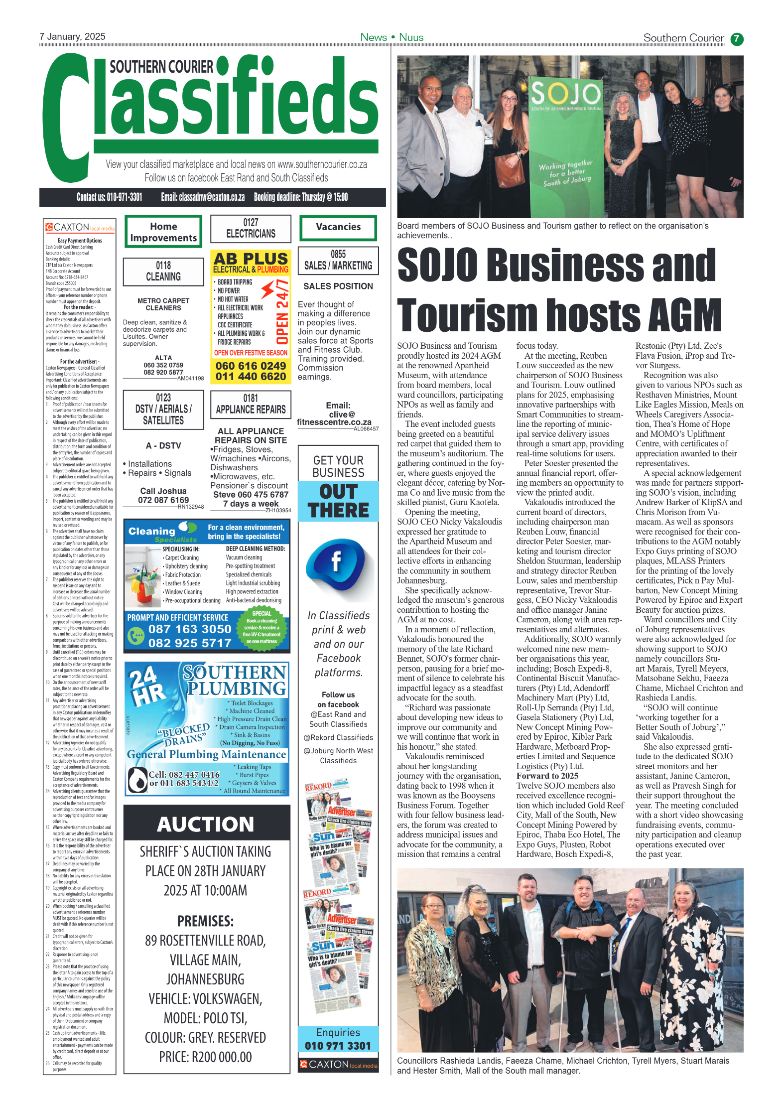 Southern Courier 7 January 2025 page 7