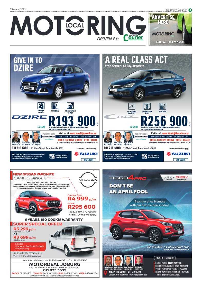 Southern Courier 7 March 2023 page 4