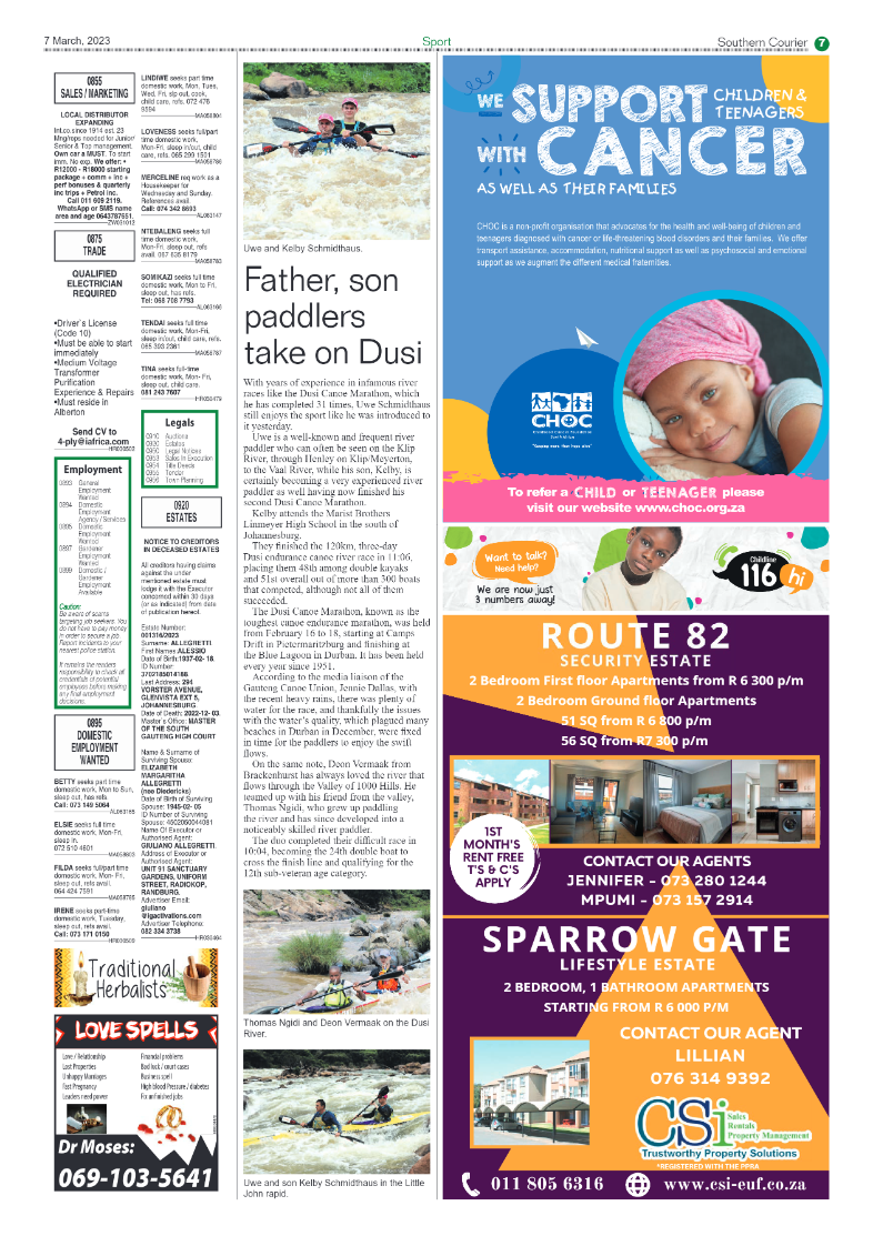 Southern Courier 7 March 2023 page 7