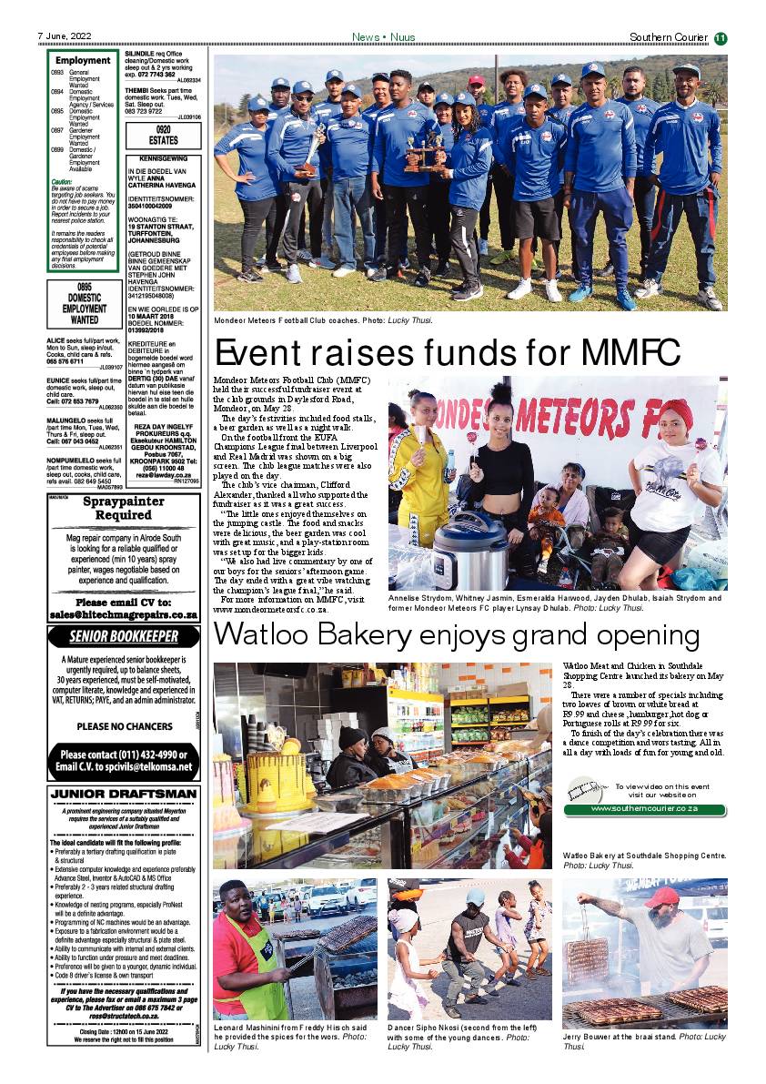 Southern Courier 7 June2022 page 11