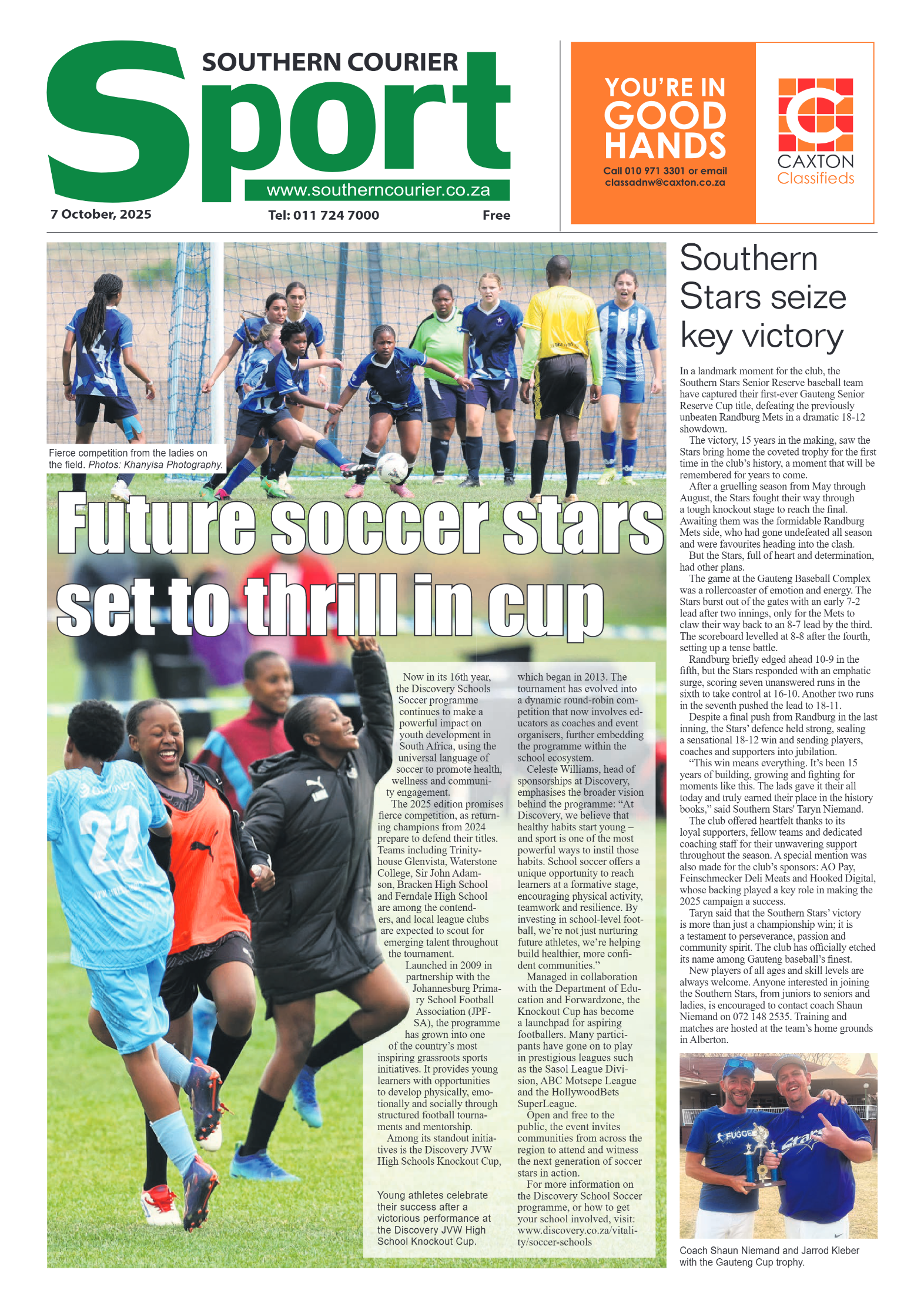 Southern Courier 7 October 2025 page 8