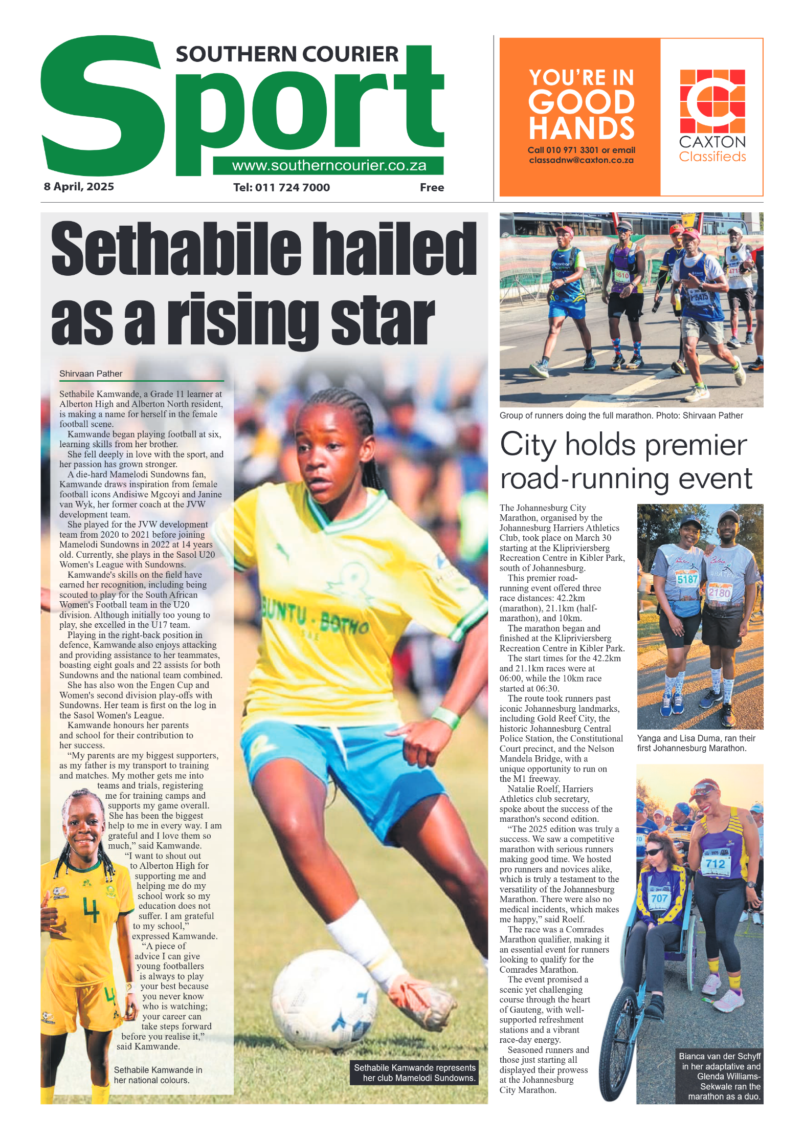 Southern Courier 8 April 2025 page 8