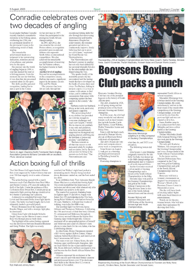 Southern Courier 8 August 2023 page 11