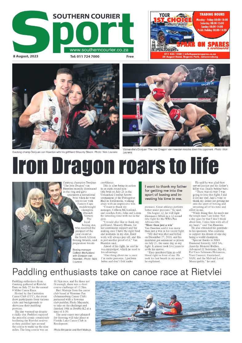 Southern Courier 8 August 2023 page 12