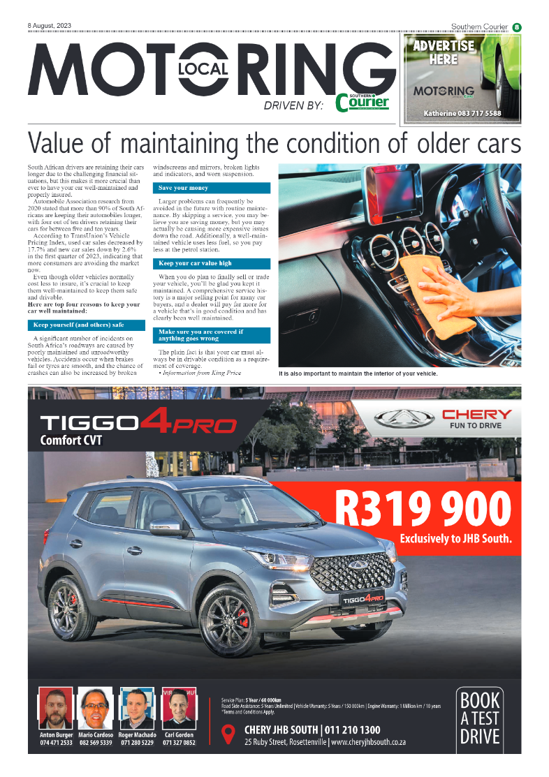 Southern Courier 8 August 2023 page 8