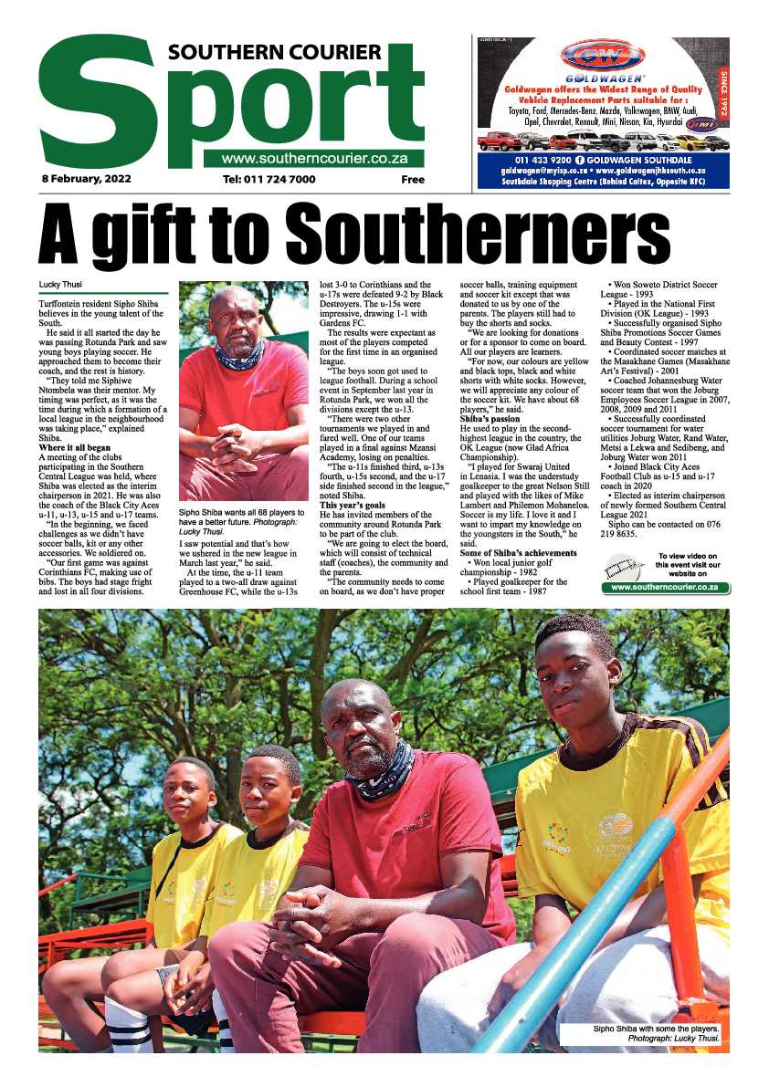 Southern Courier 8 February 2022 page 12